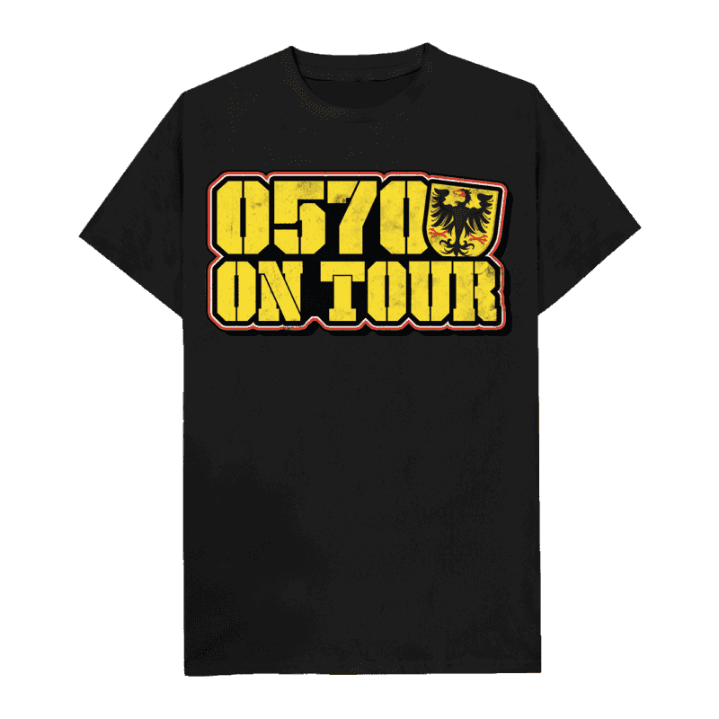 0570 On tour T-paita
