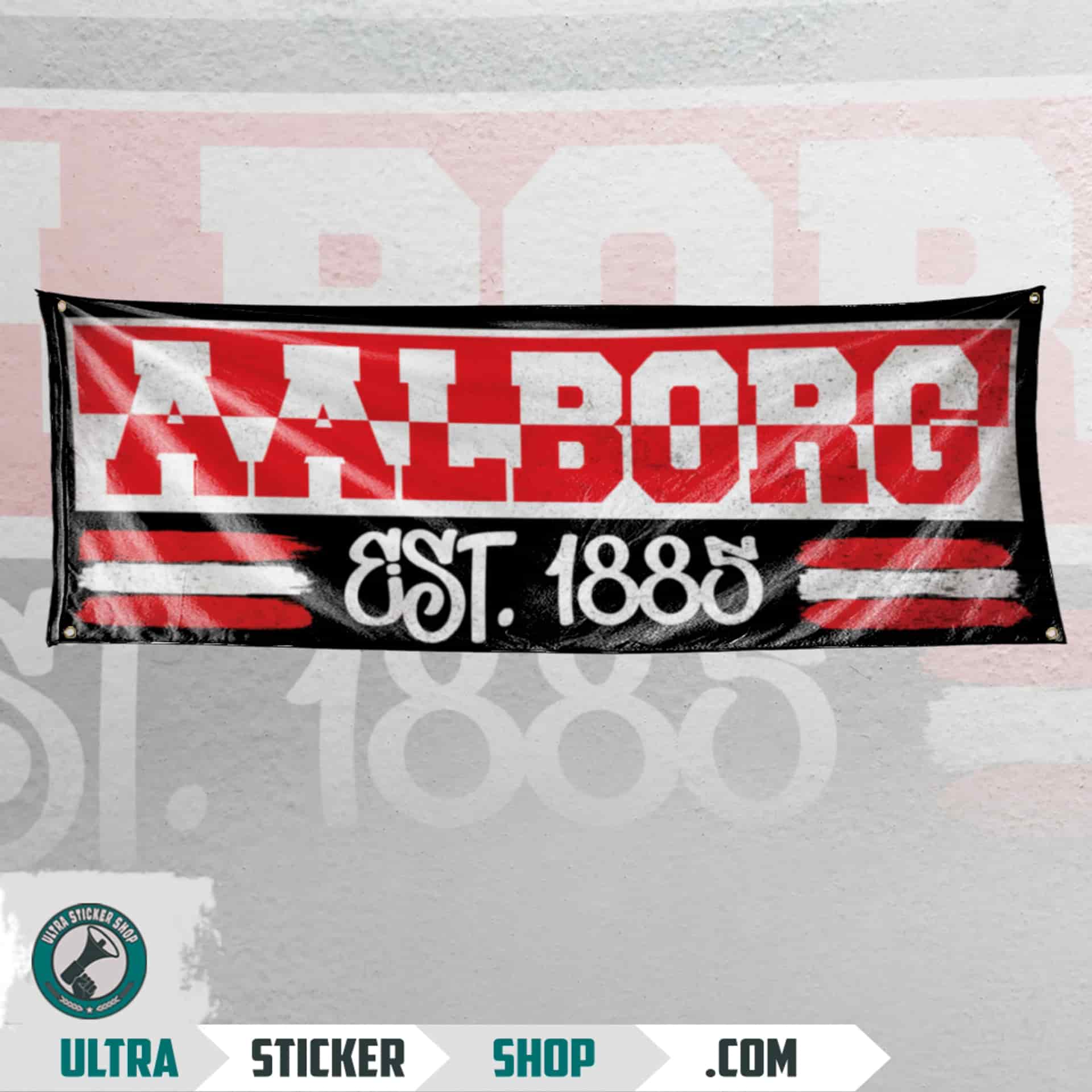 Aalborg EST 1885 Flagge