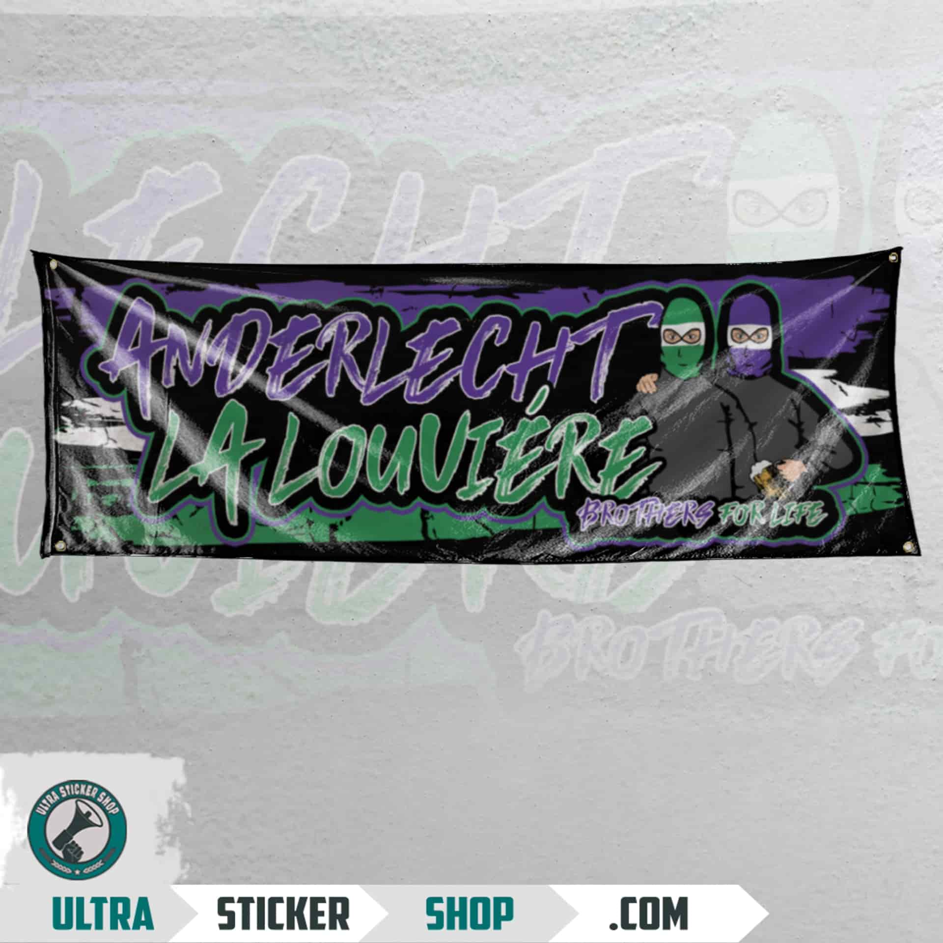 Anderlecht X La Louvière Flag