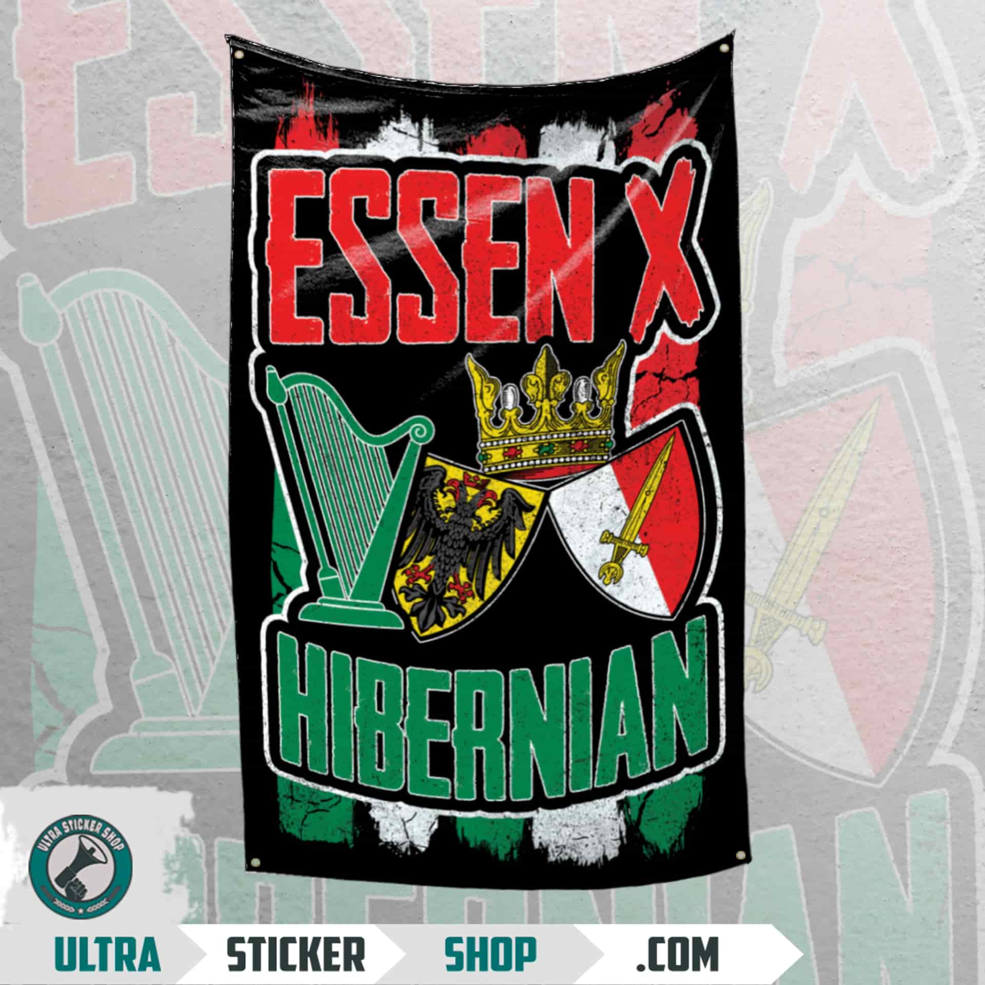 Essen X Hibernian Flagge