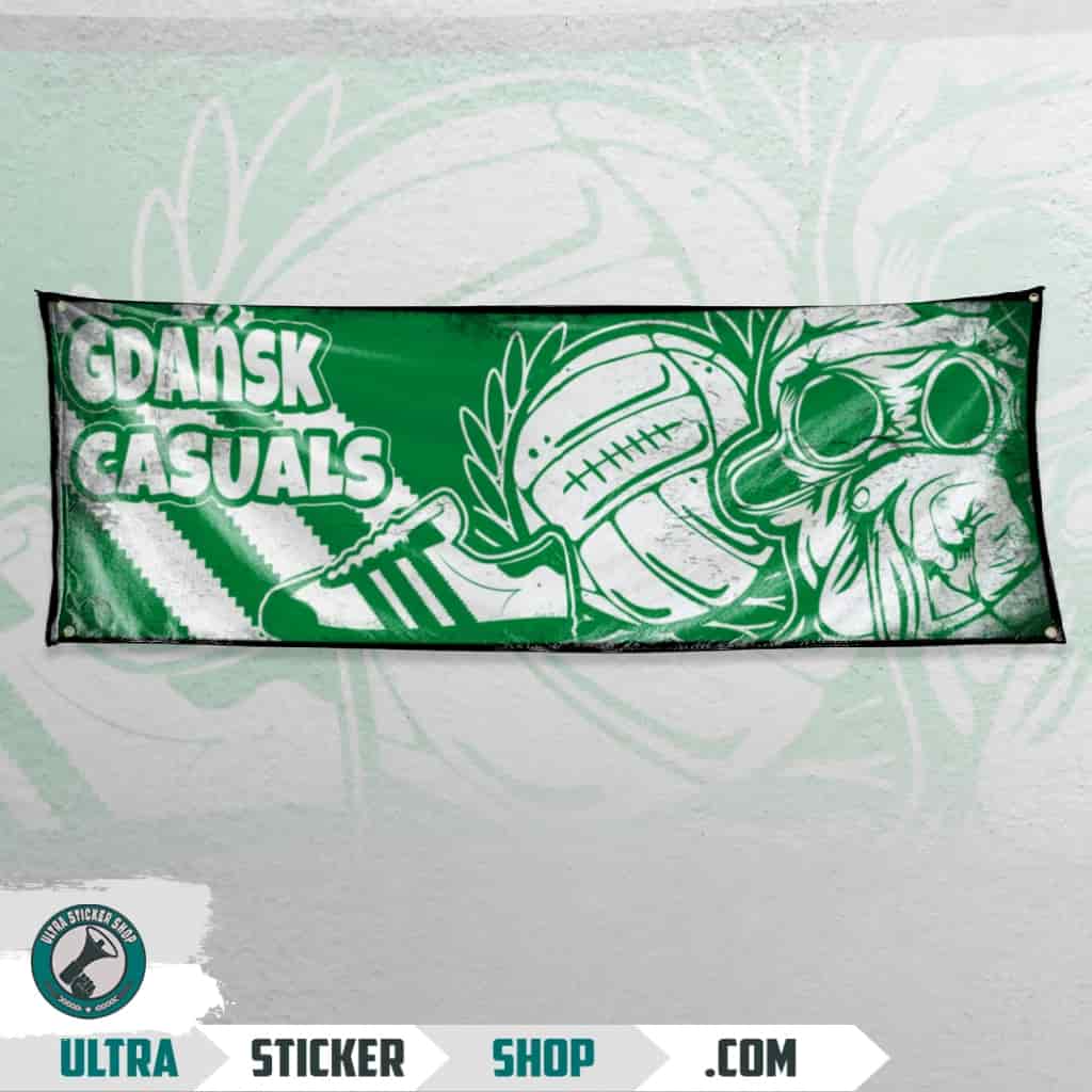 Gdańsk casuals Flagge
