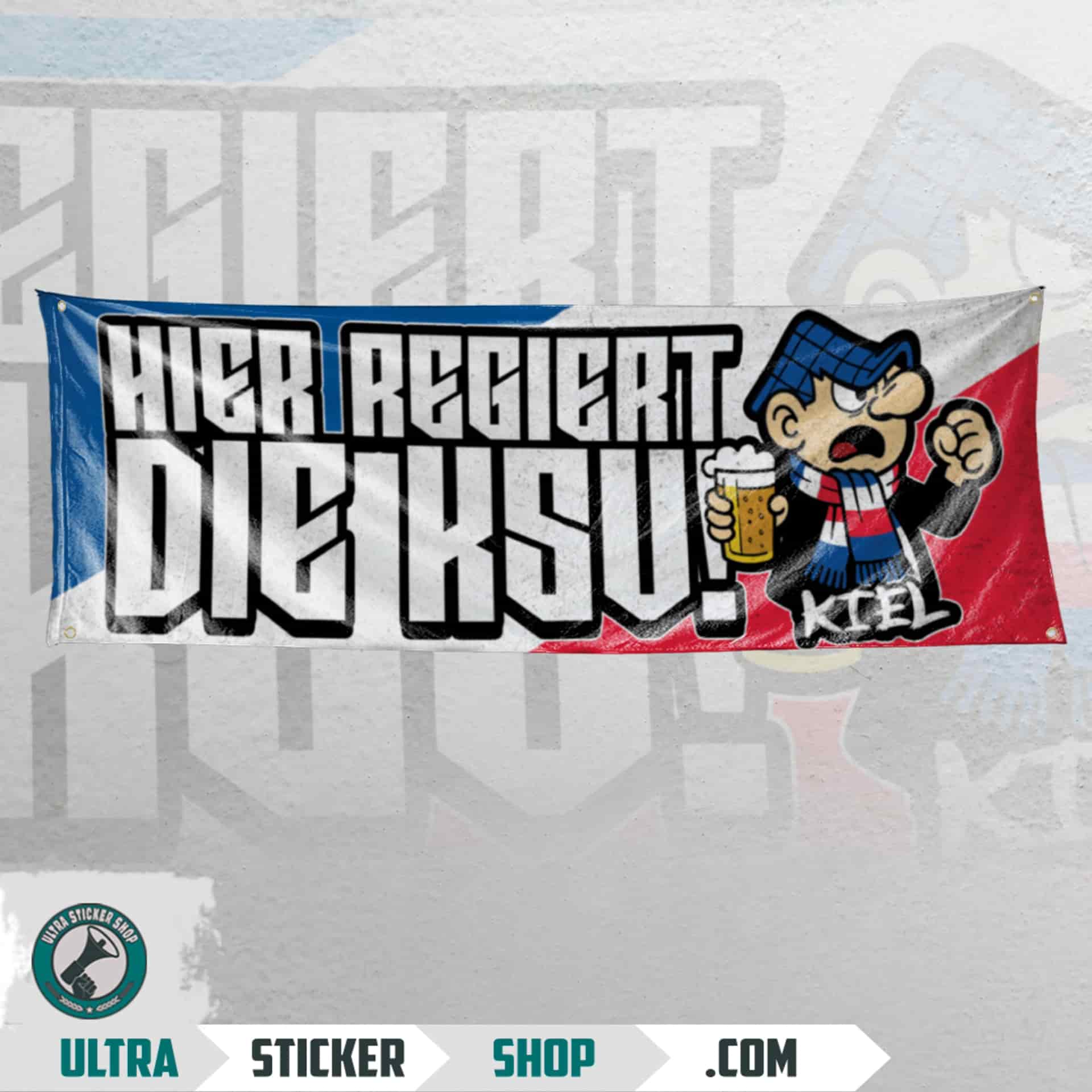 Hier regiert die KSV! Flagg