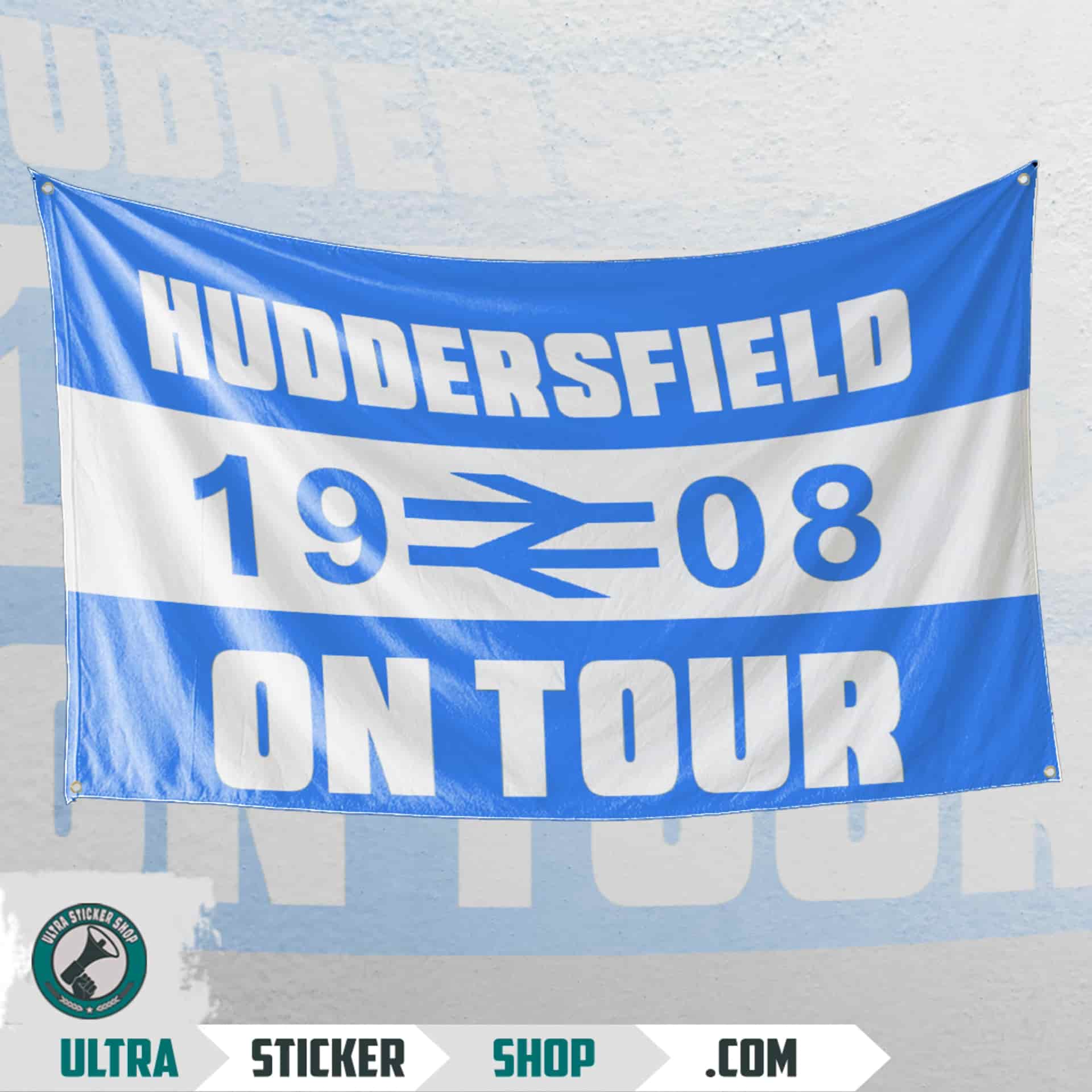 Huddersfield 1908 on tour Zastava