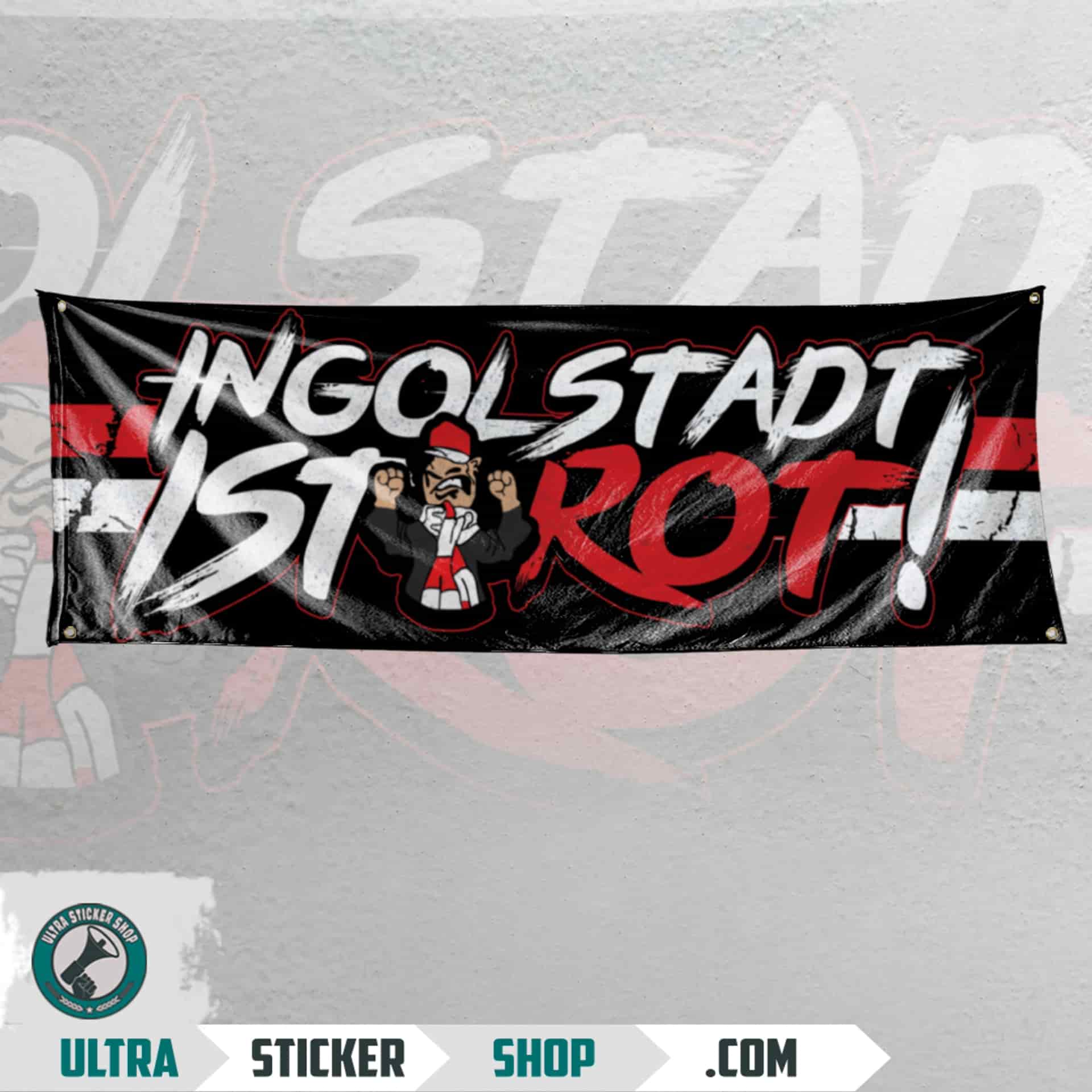 Ingolstadt ist rot! Drapeau