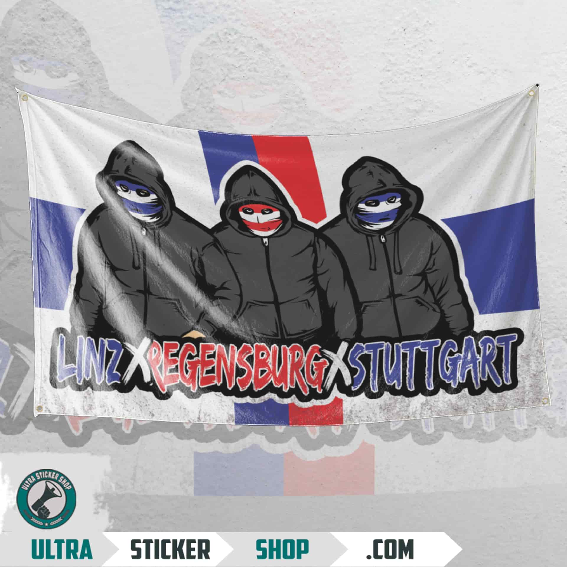 Linz X Regensburg x Stuttgart Zastava