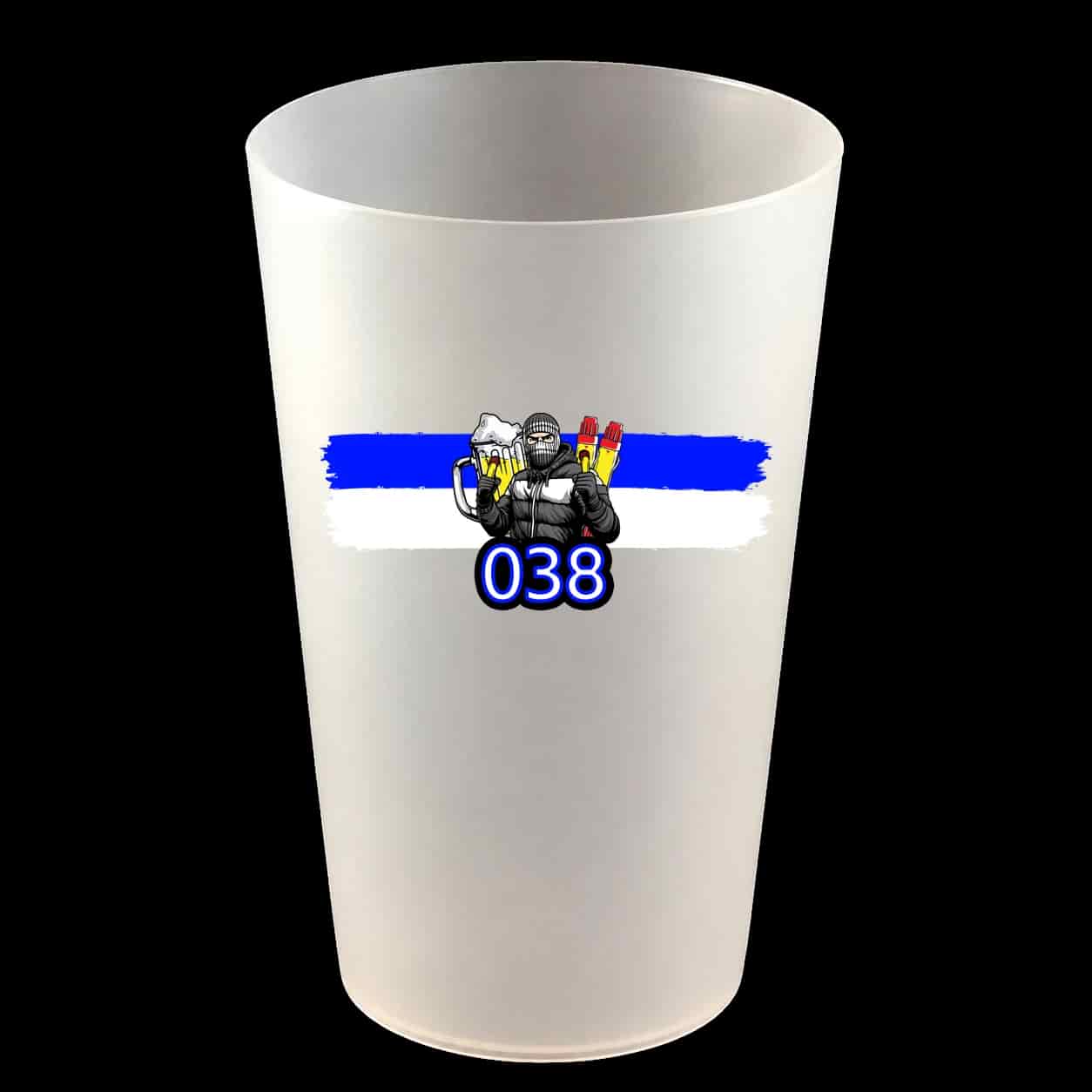038 Tvrdý pohár