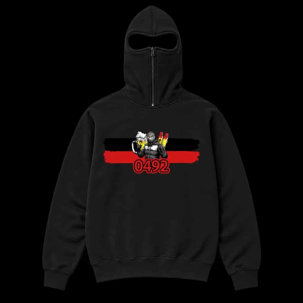 0492 Ninja hettegenser