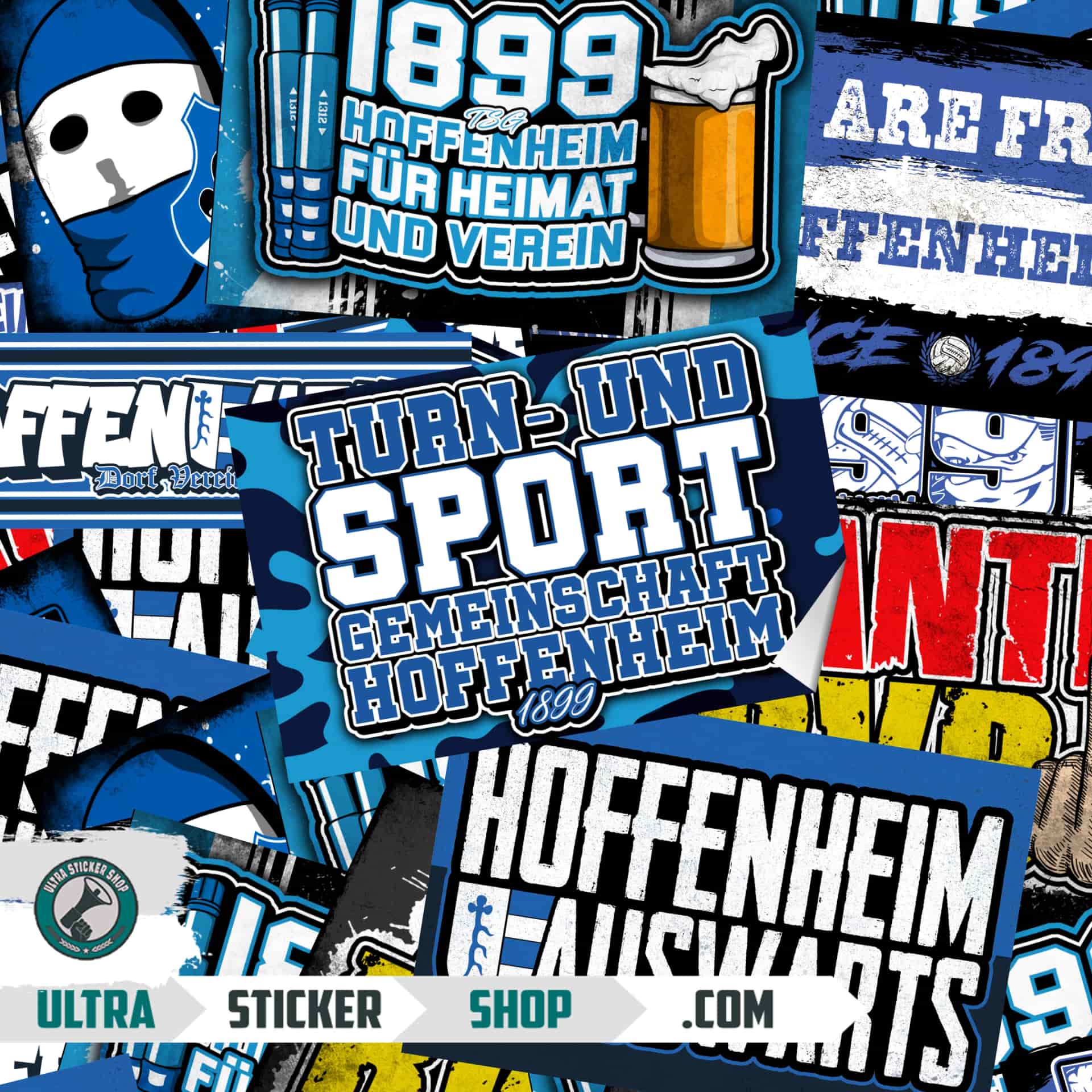 1899 TSG Hoffenheim Mieszanka naklejek