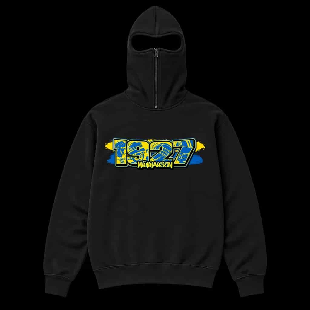 1927 Mühlhausen Ninja Kapuzenpullover