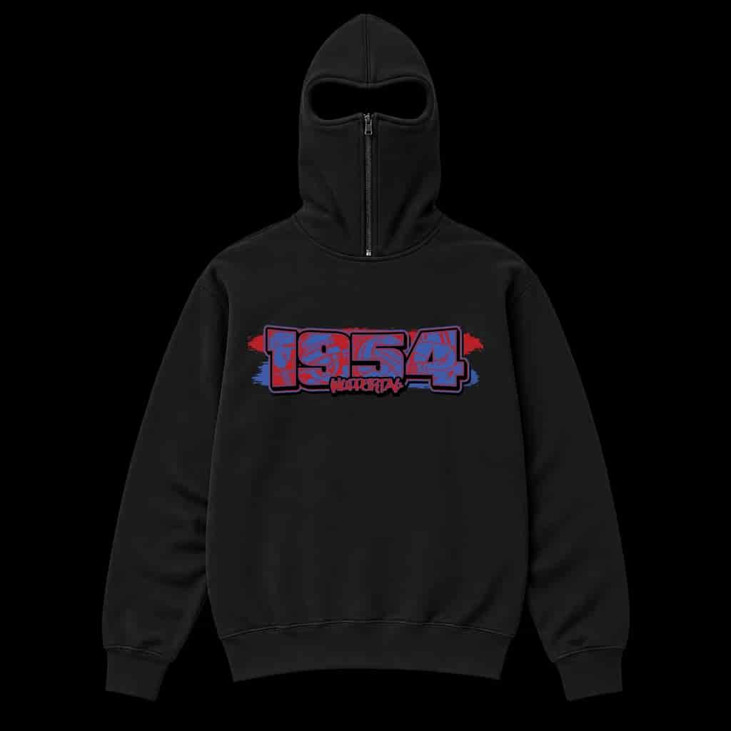 1954 Wuppertal Ninja Kapuzenpullover
