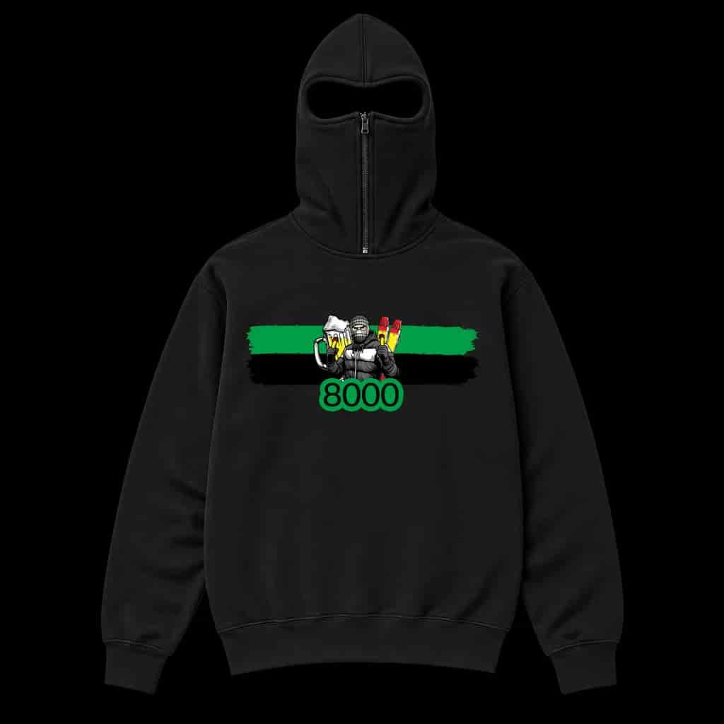8000 ( Cercle Brugge ) Ninja Hoodie
