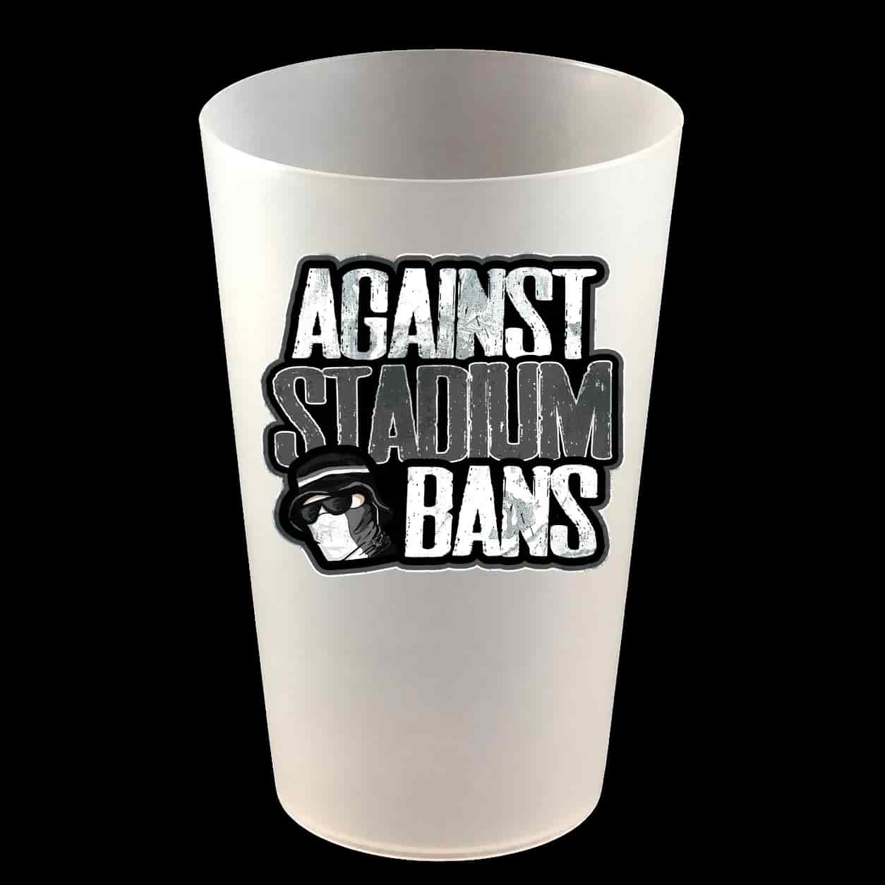 Against stadium bans! Hartbecher