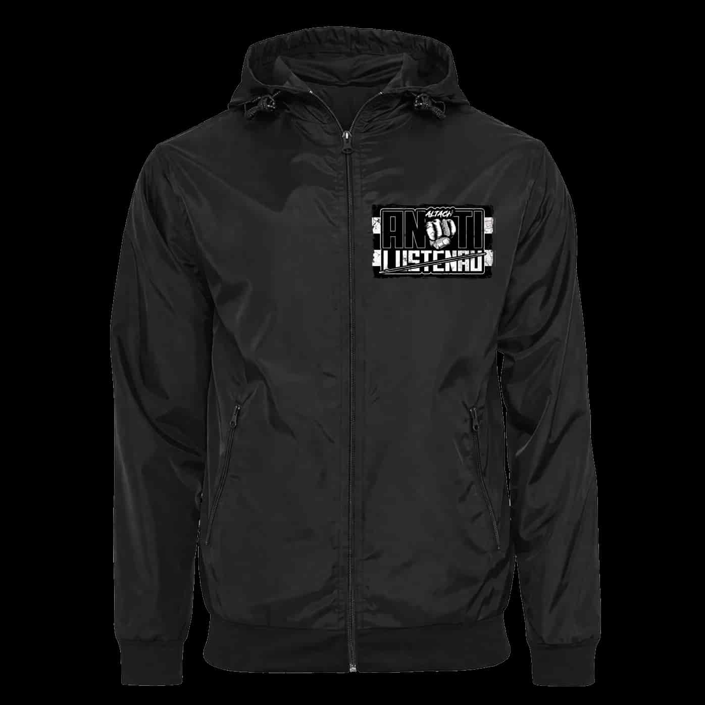 Anti Lustenau Jacke mit abnehmbarer Balaclava