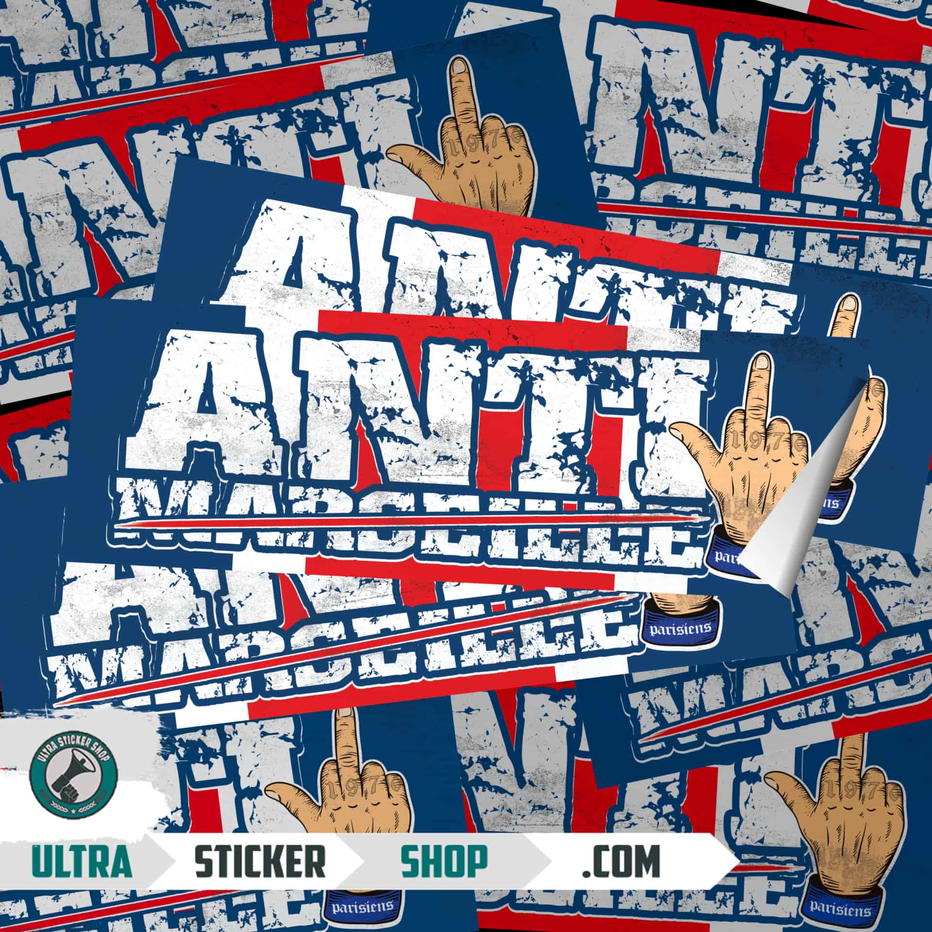 Anti Marseille Naklejki