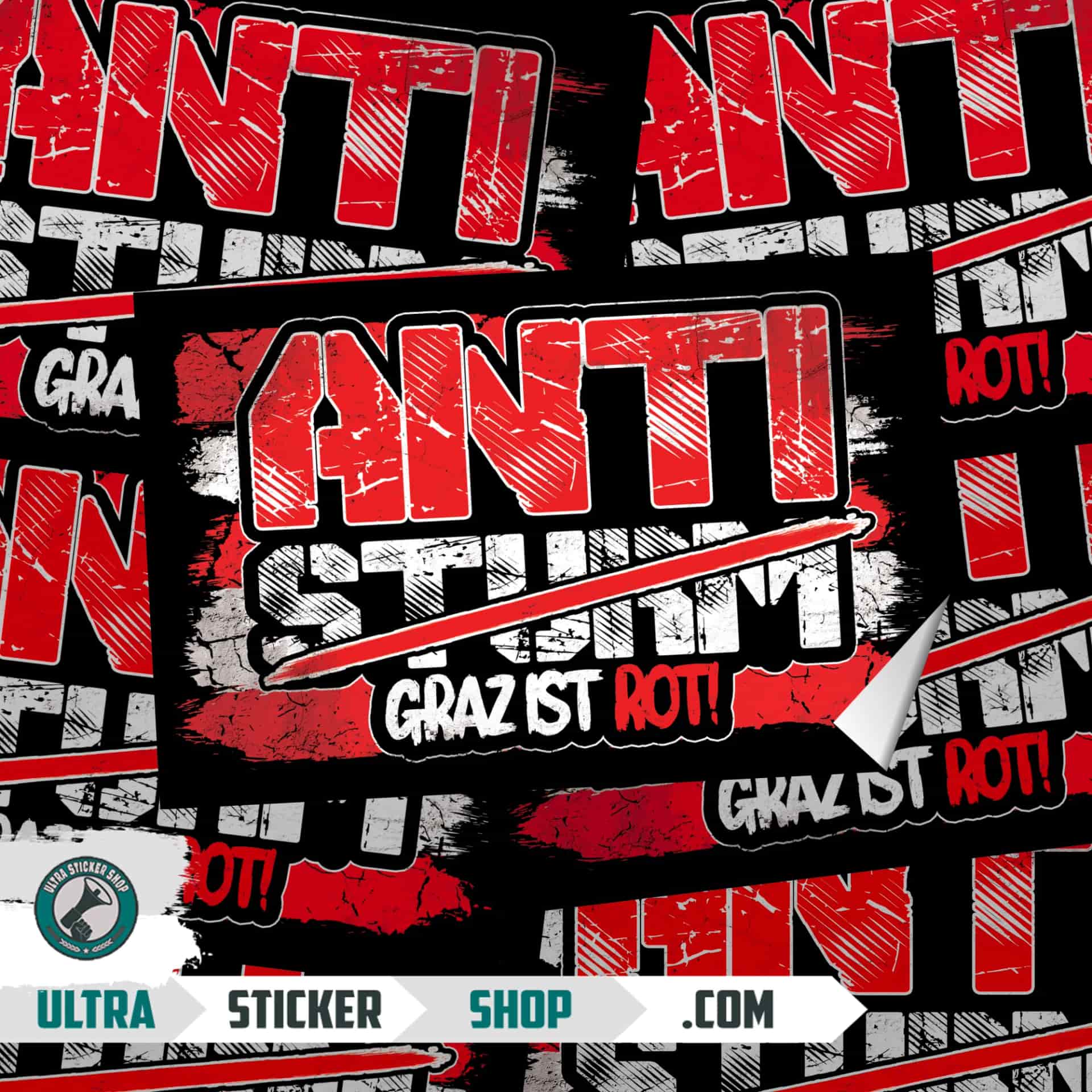 Anti Sturm Autocollants