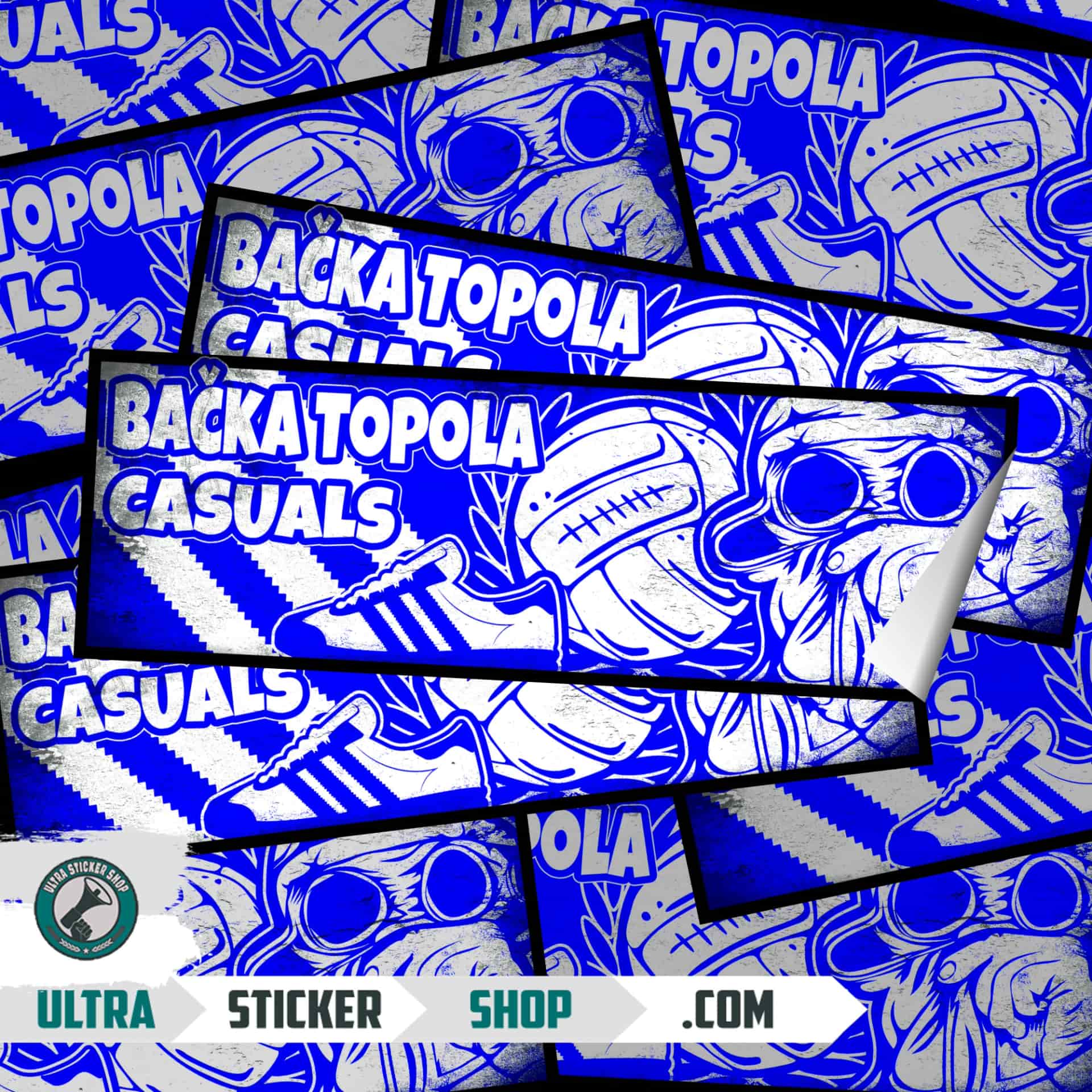 Bačka Topola casuals Autocolante