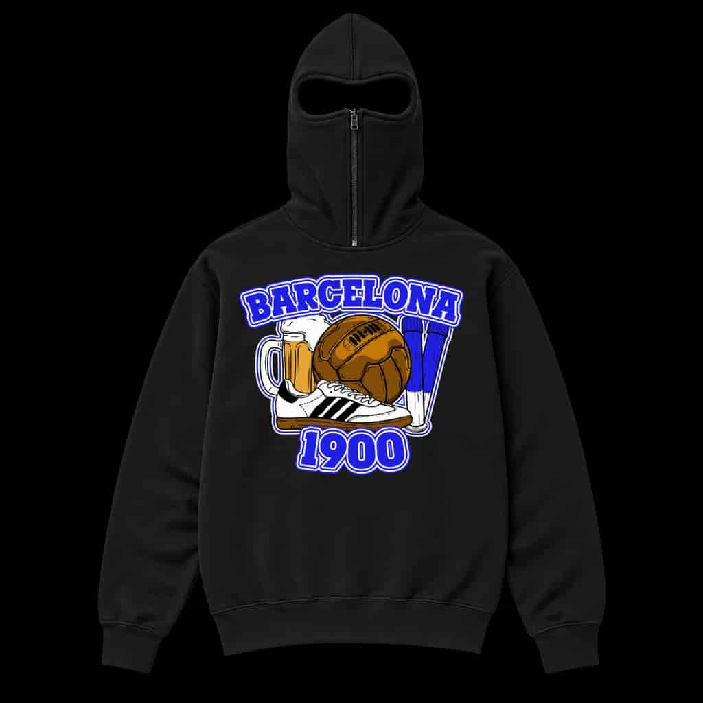 Barcelona 1900 Ninja Kapuzenpullover