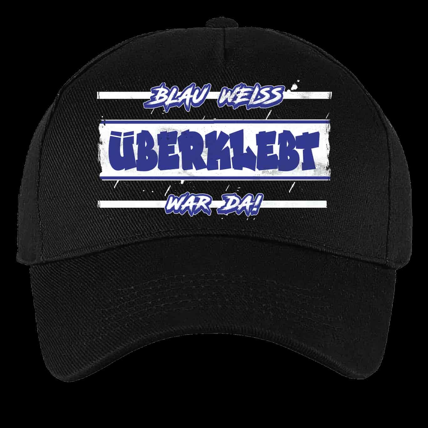 überklebt blau weiss war da! Kapa