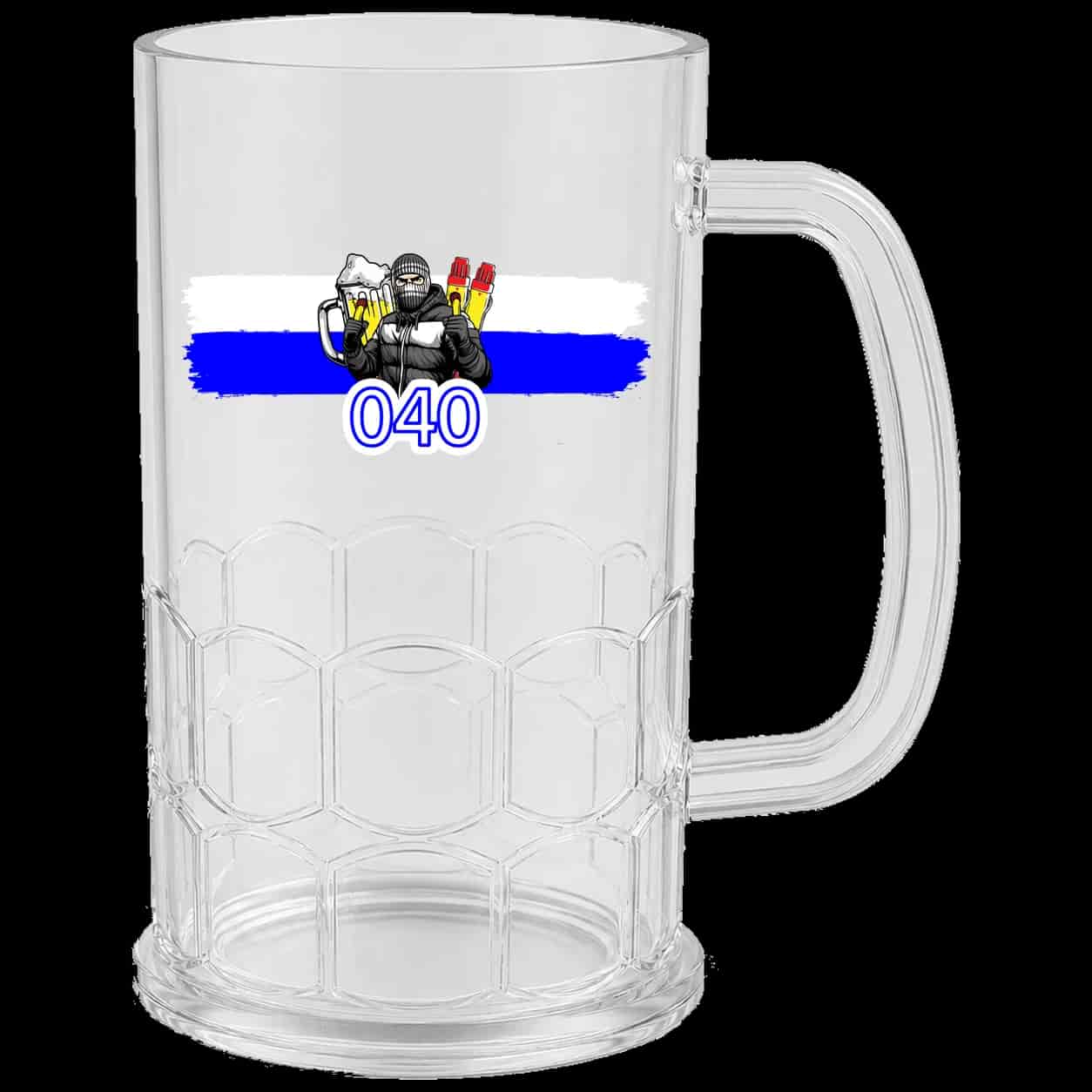 (Blauw-wit) 040 Шоља за пиво