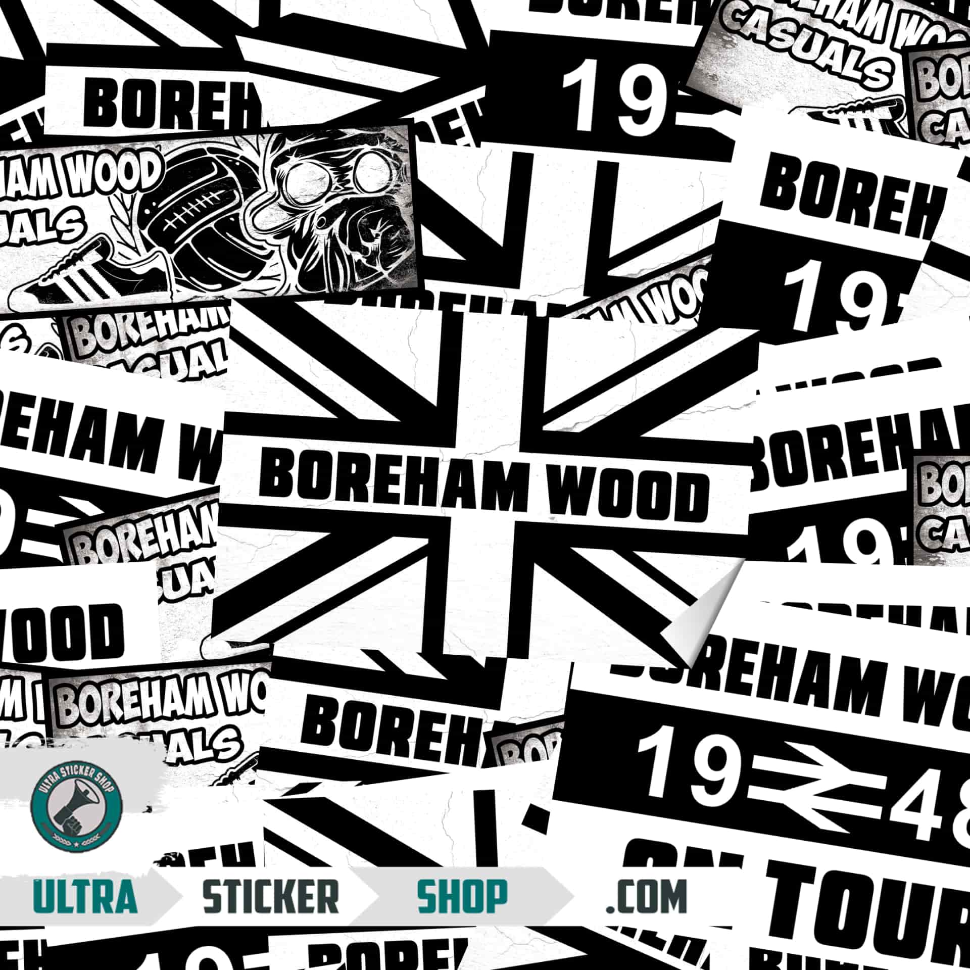 Boreham Wood Aufkleber-Mix