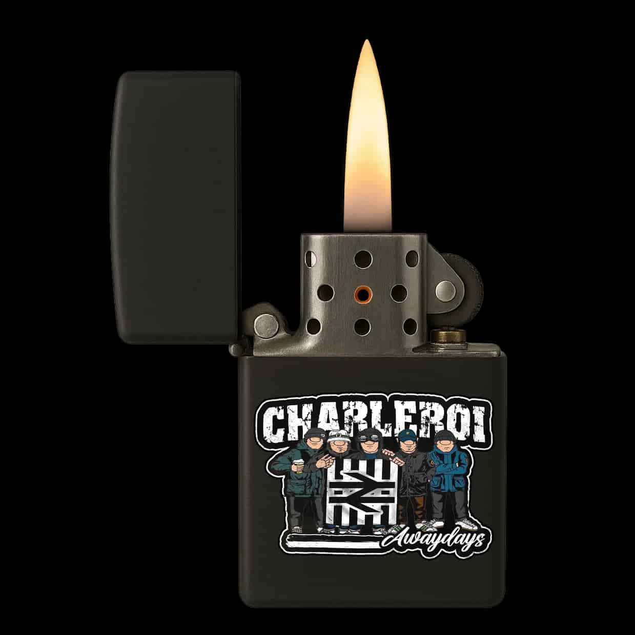 Charleroi awaydays Allume-feu
