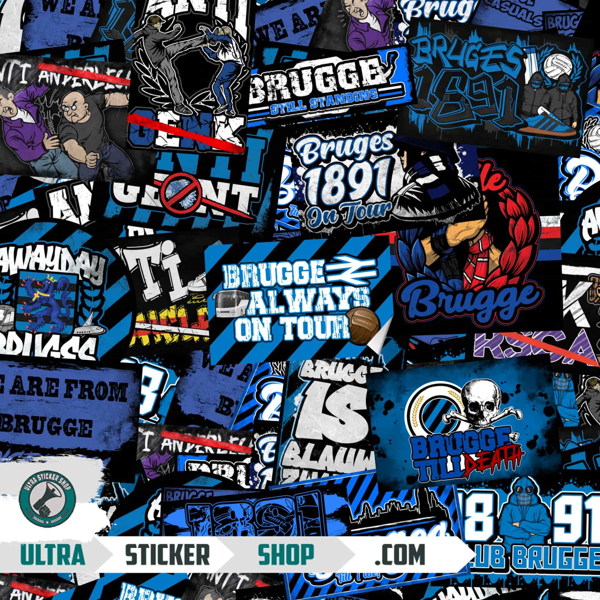 Club Brugge Sticker-Mix