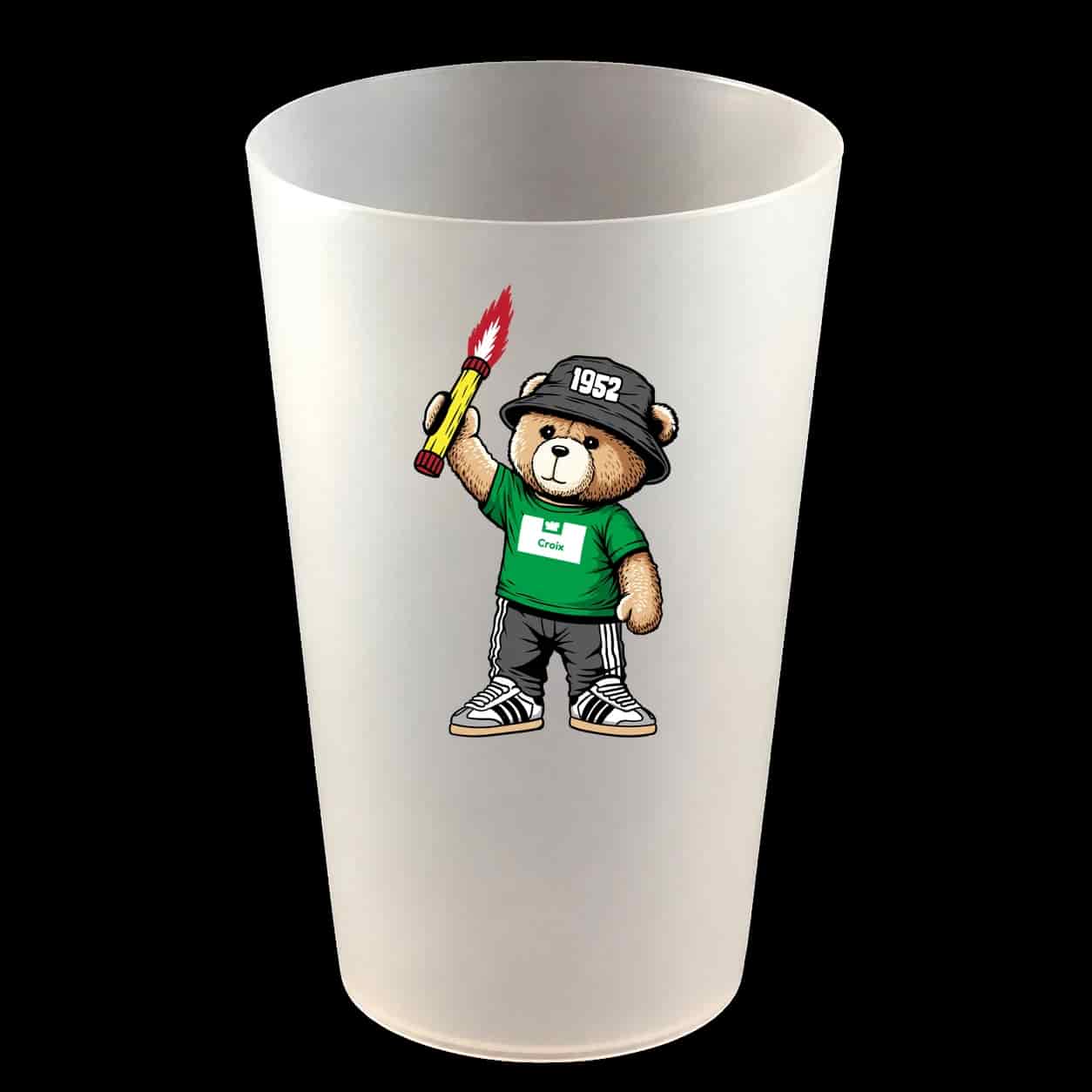 Croix 1952 bear Tvrda čaša