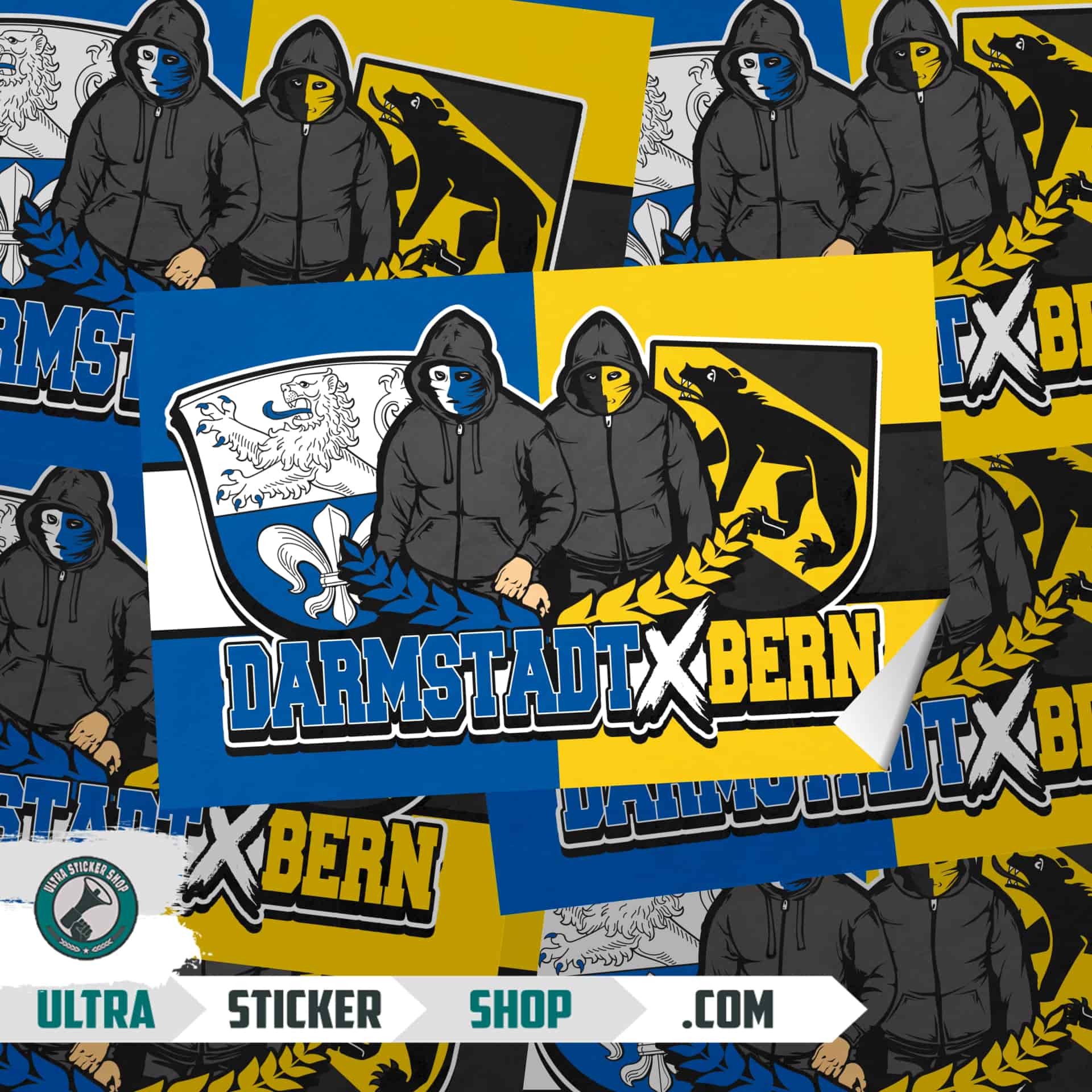 Darmstadt X Bern Nalepnice
