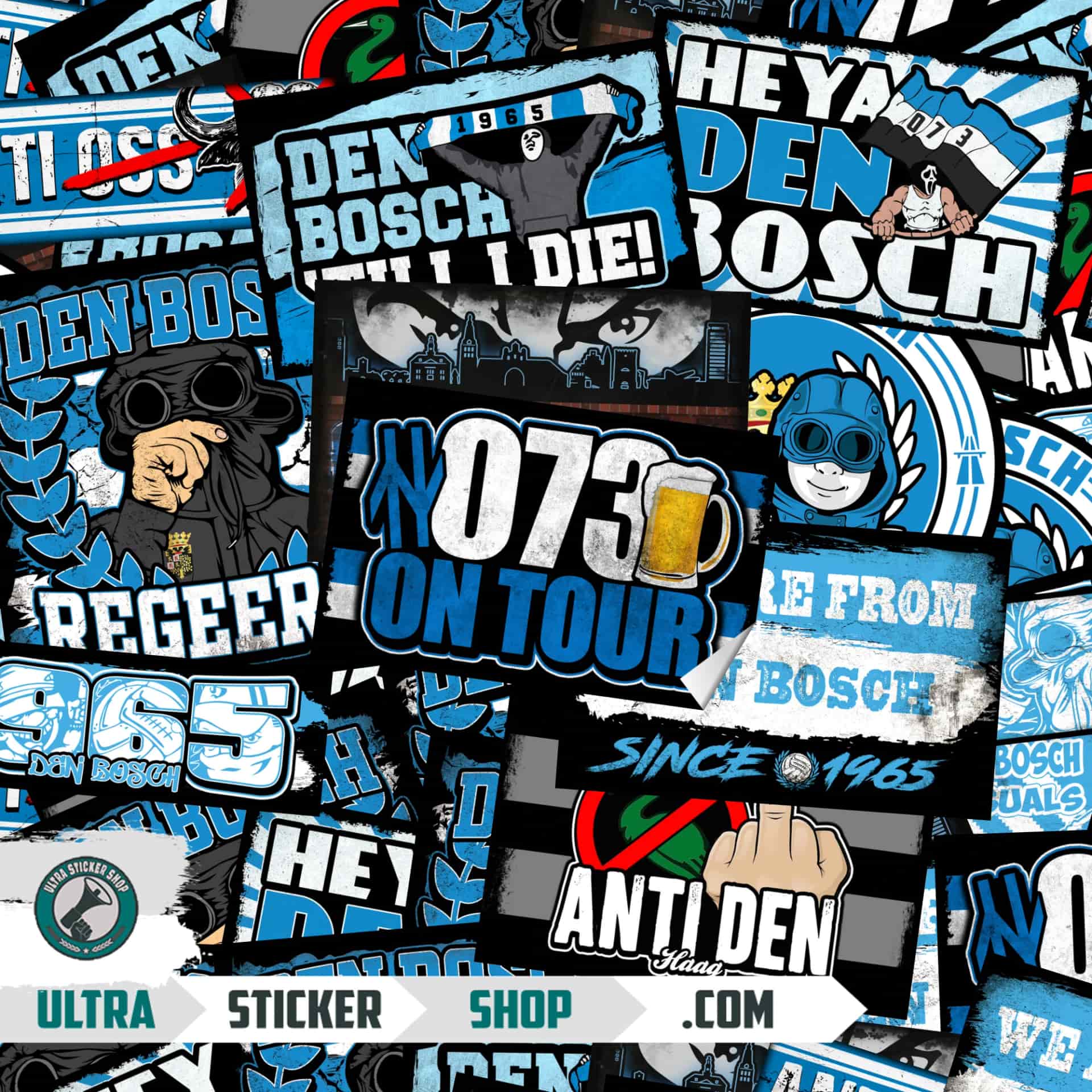 Den Bosch Sticker-Mix