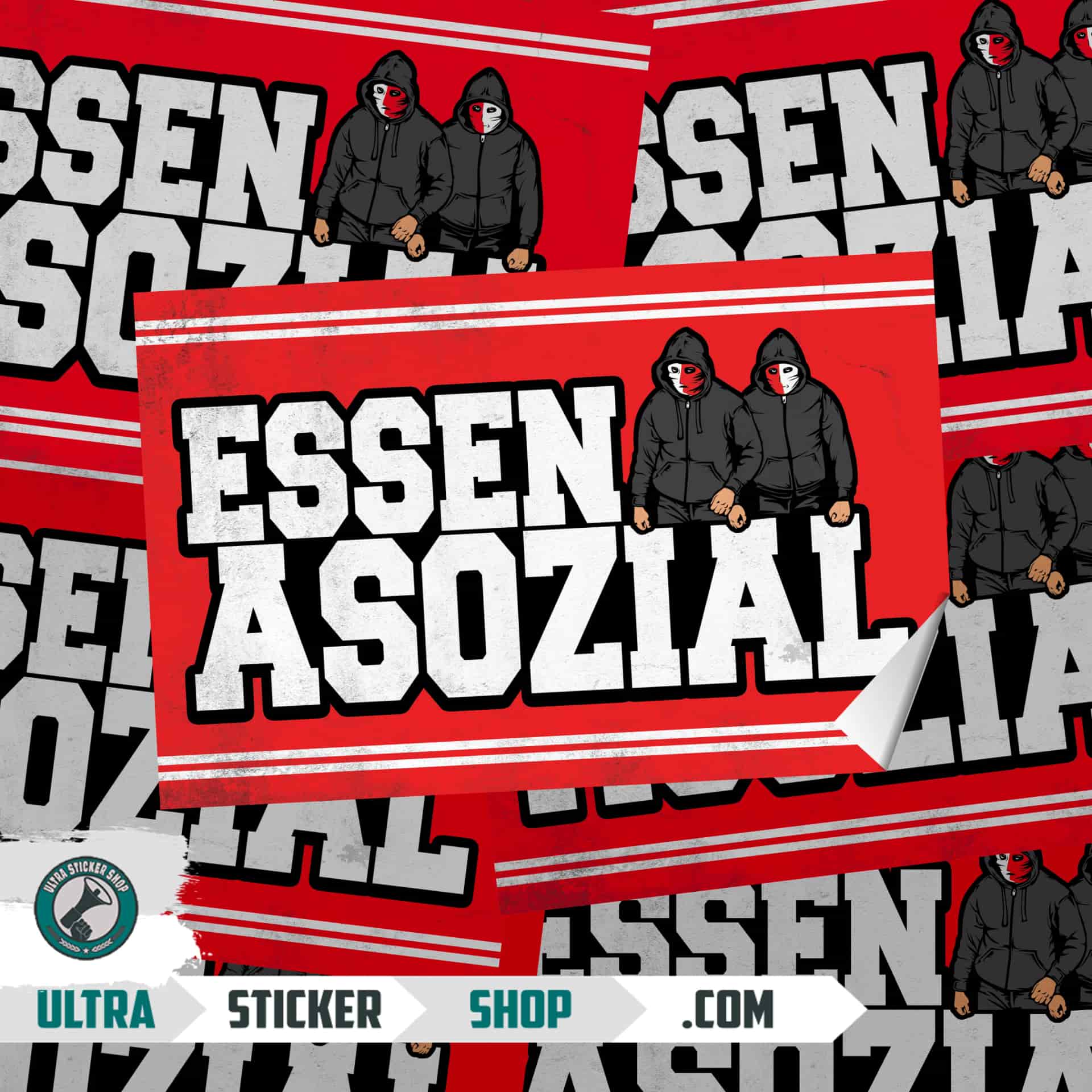 Essen asozial Nalepnice