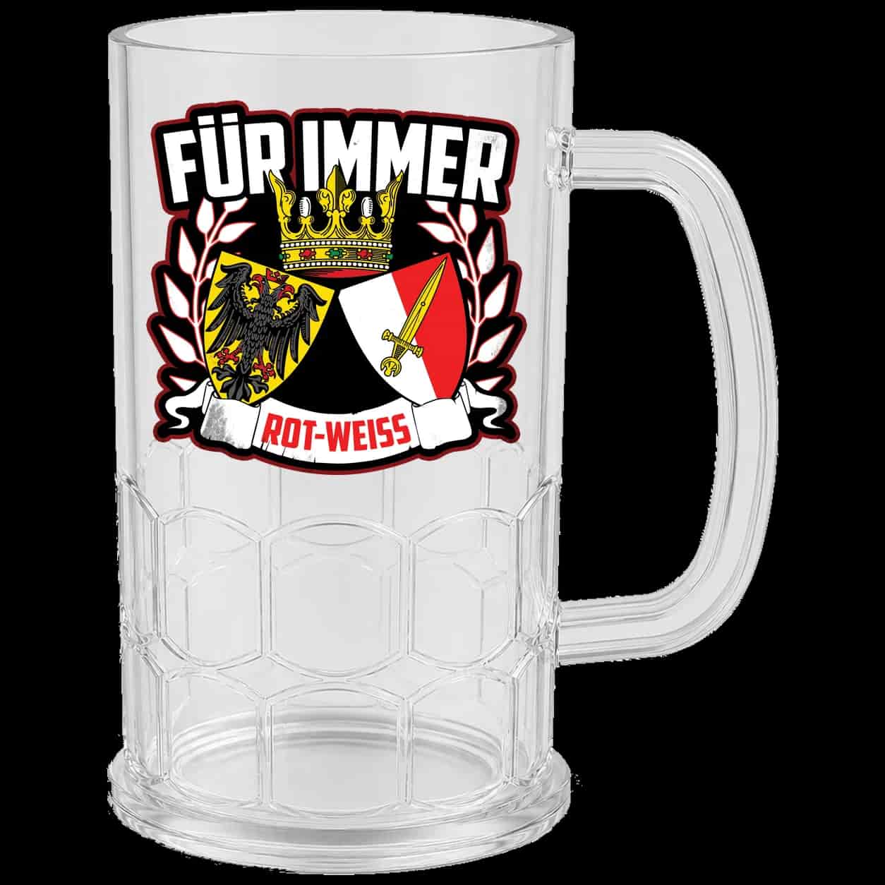 Für Immer rot-weiss Шоља за пиво