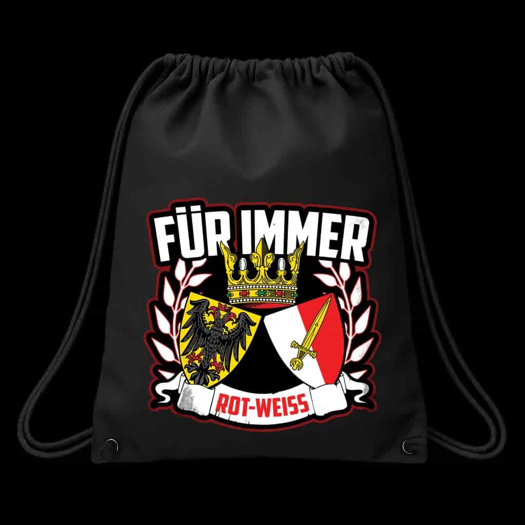 Für Immer rot-weiss Torba sa šnure
