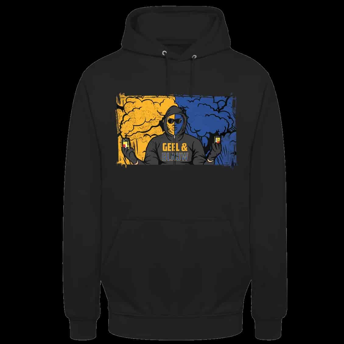Geel & Blauw Moletom