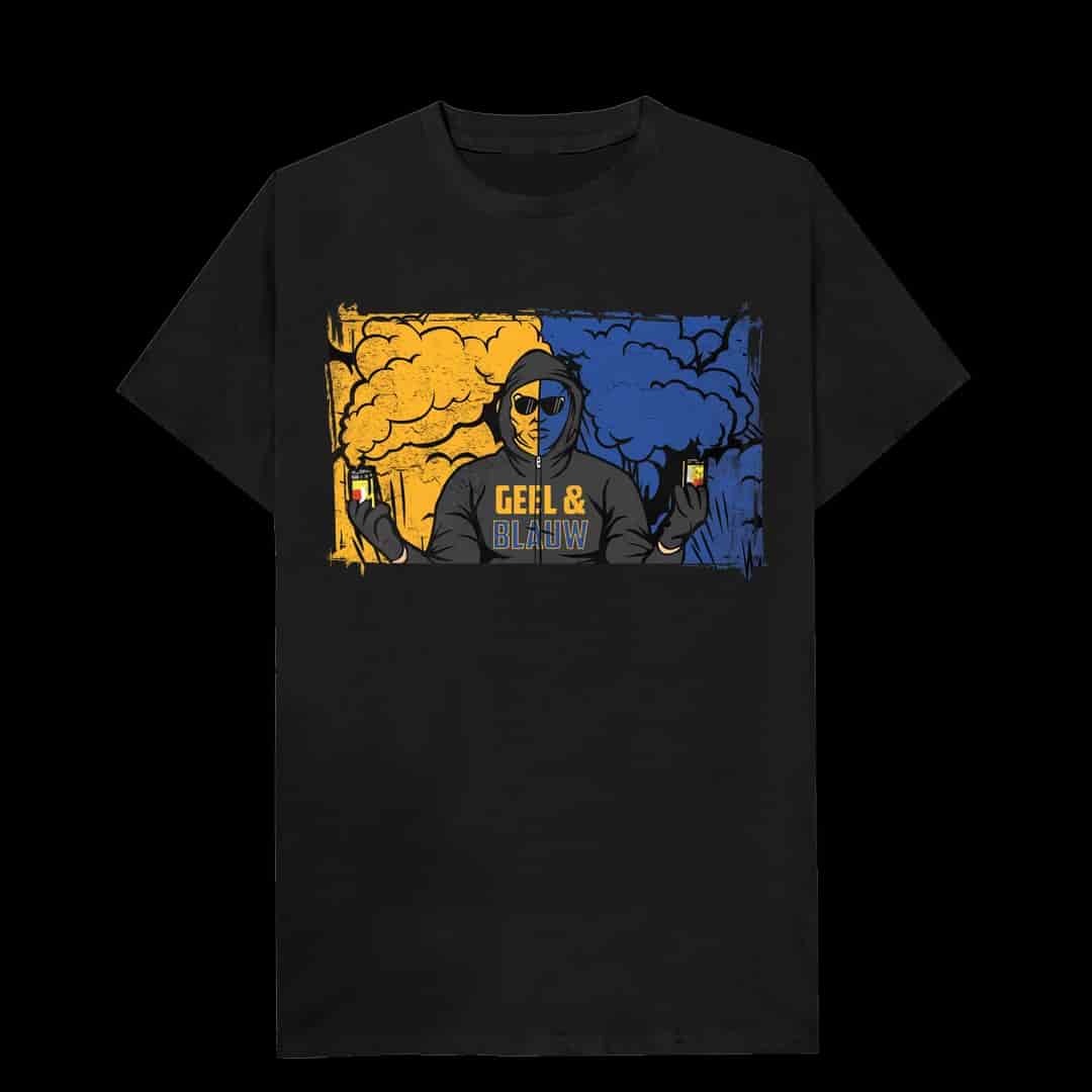 Geel & Blauw T-Shirt