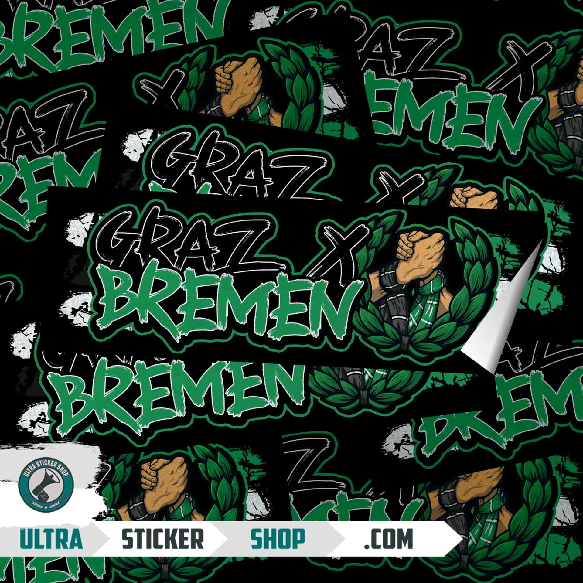 Graz X Bremen Stickers