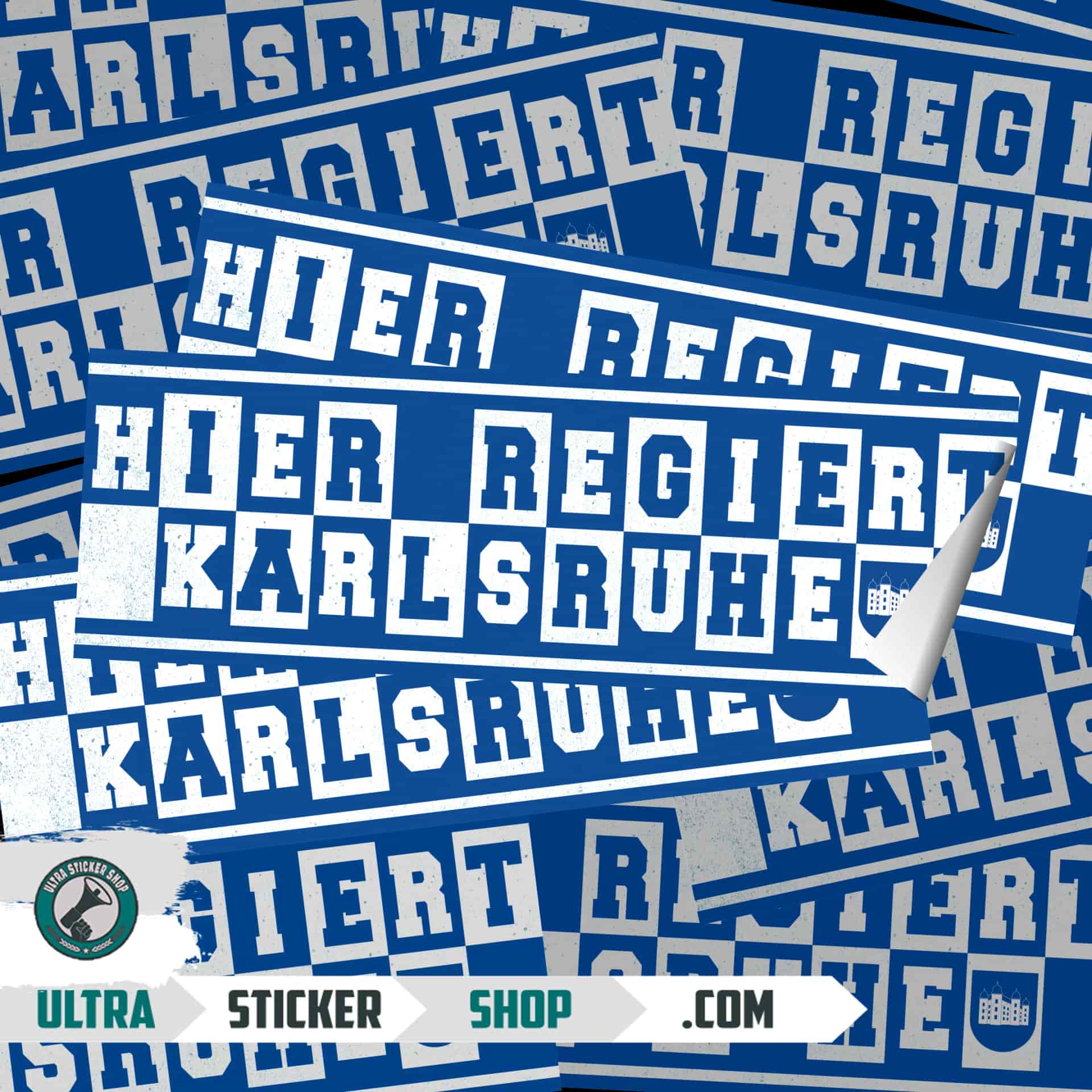 Hier regiert Karlsruhe Nalepnice