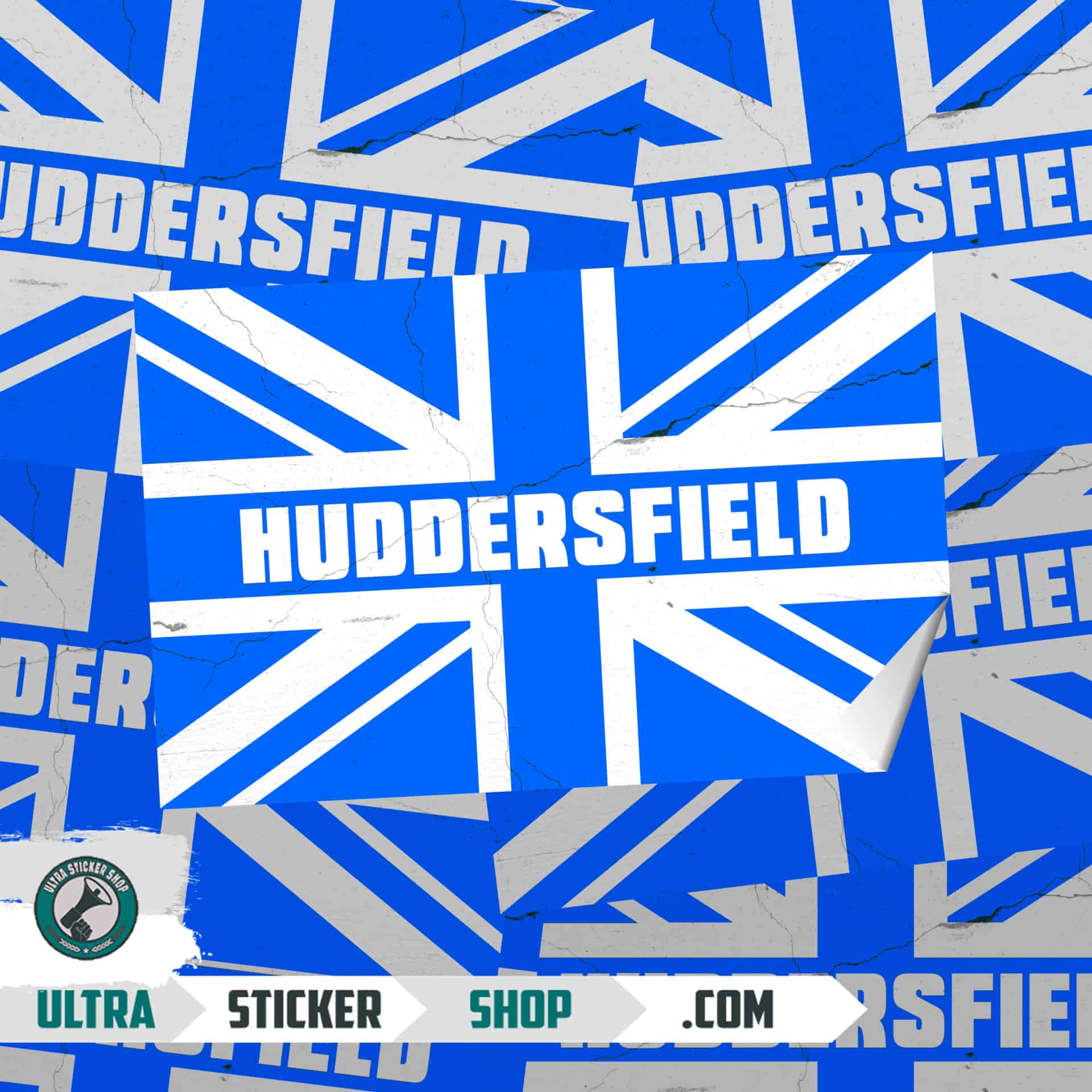 Huddersfield Union Jack Nalepnice