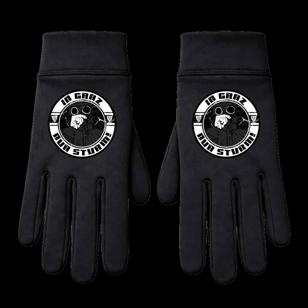In Graz nur Sturm! Handschuhe
