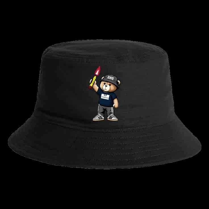Kristiansund 2003 bear Bucket Hat