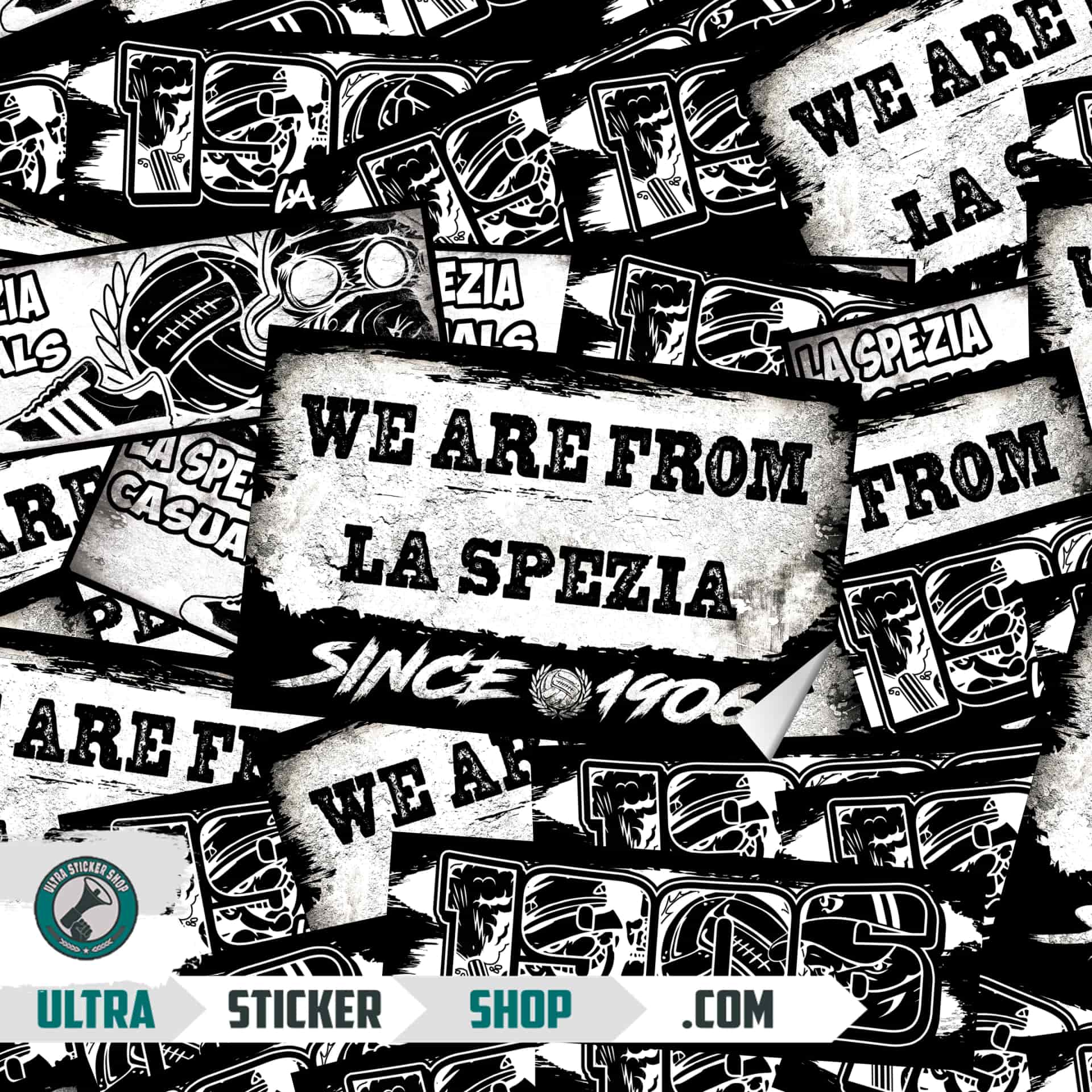 La Spezia Aufkleber-Mix