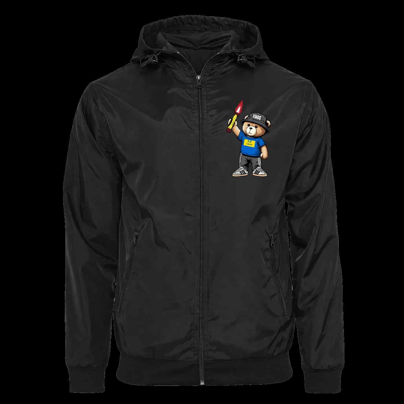Lübeck 1966 bear Chaqueta con capucha balaclava desmontable