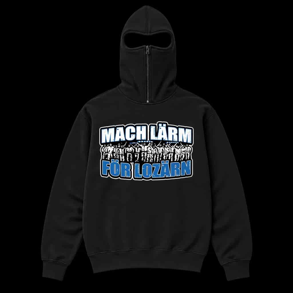 Mach lärm för Lozärn Ninja Hoodie