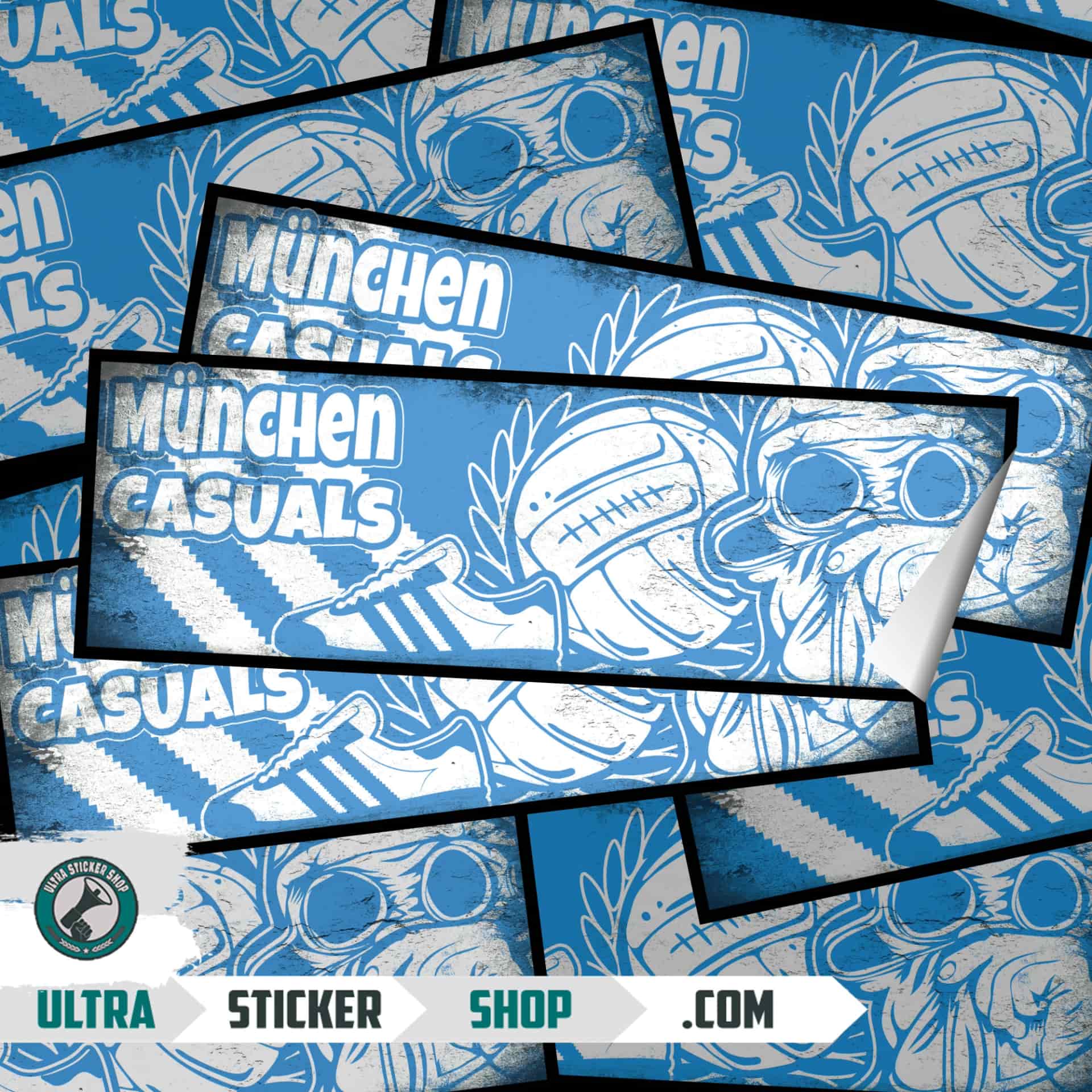München casuals Stickers