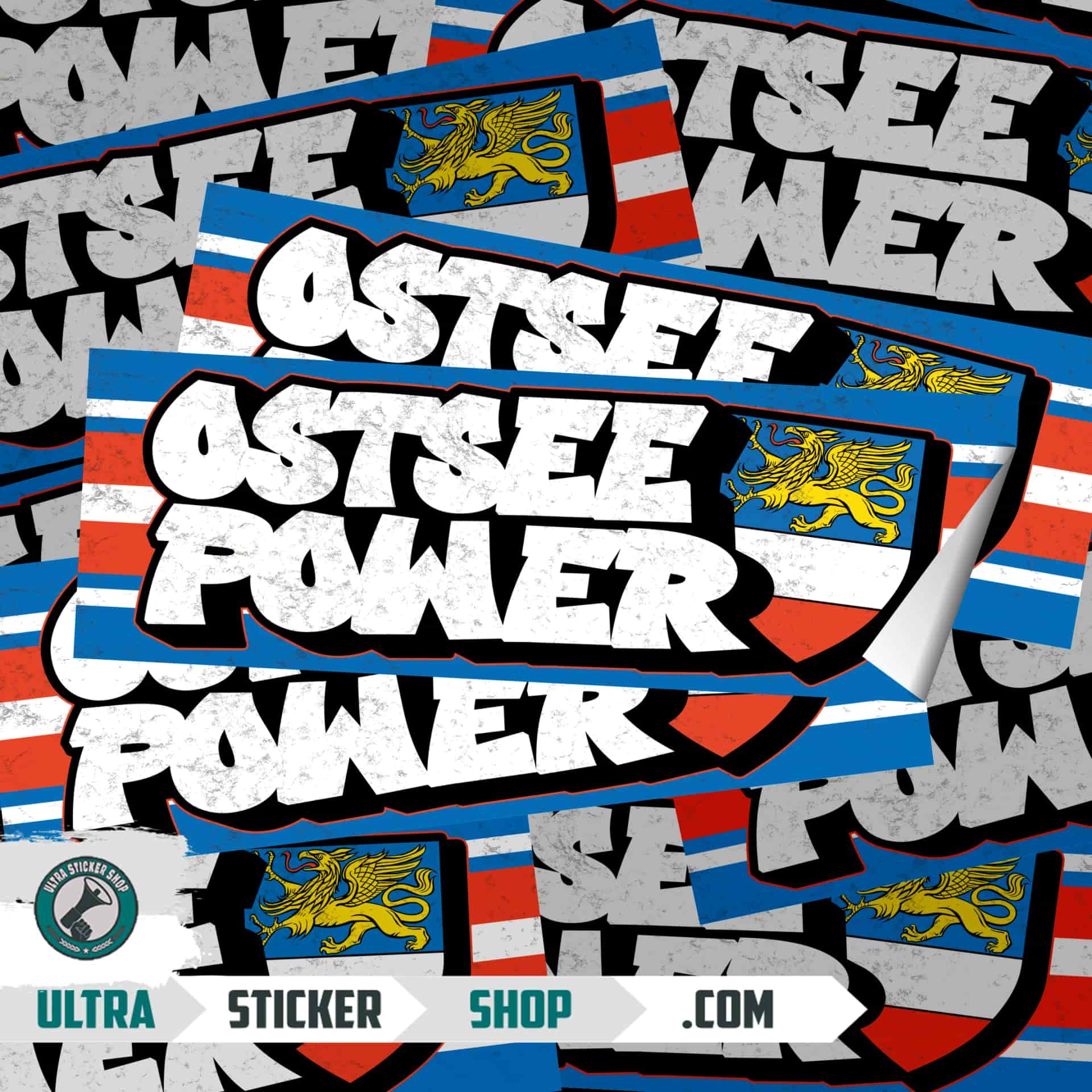 Ostsee power Adesivos