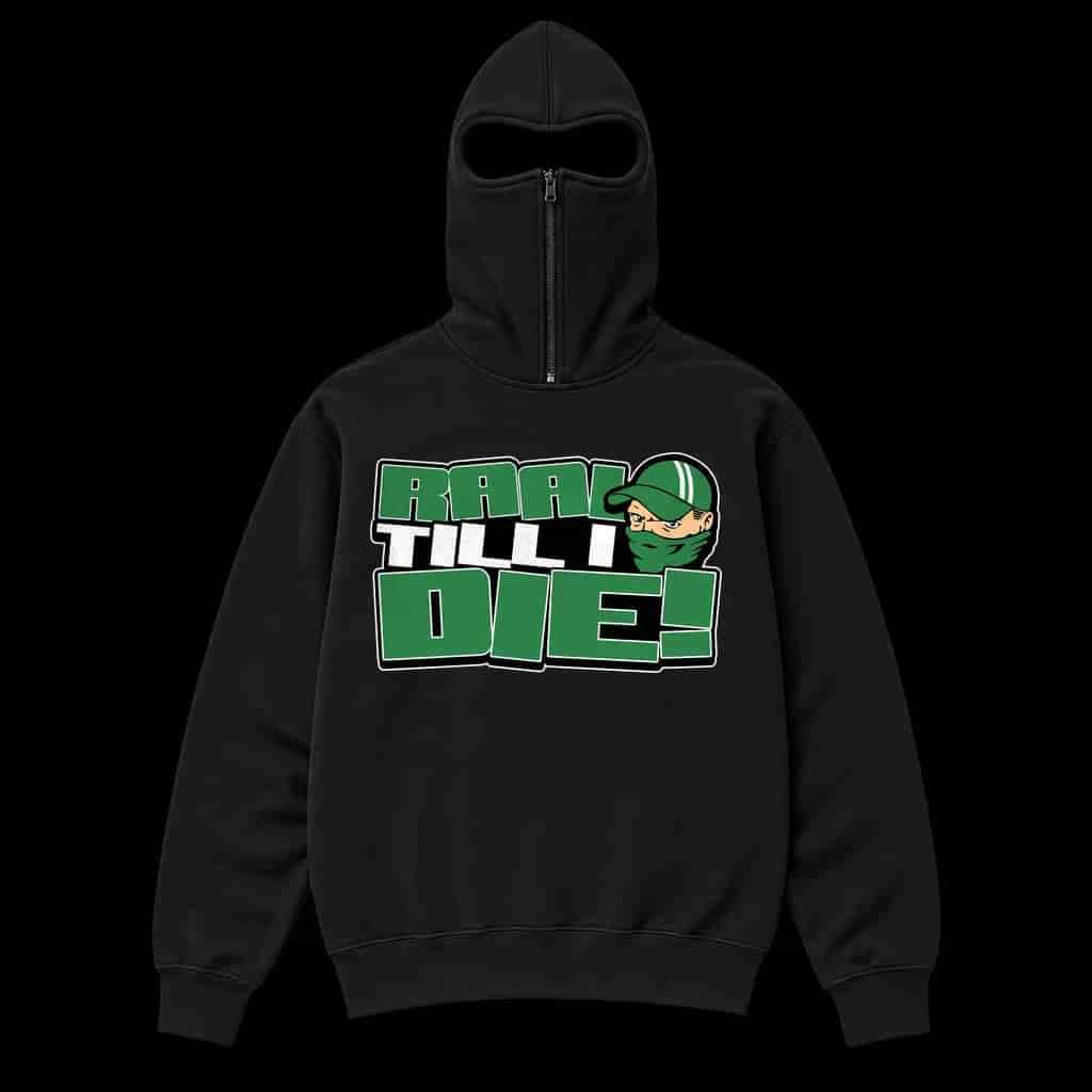 RAAL Till I Die Ninja Hoodie