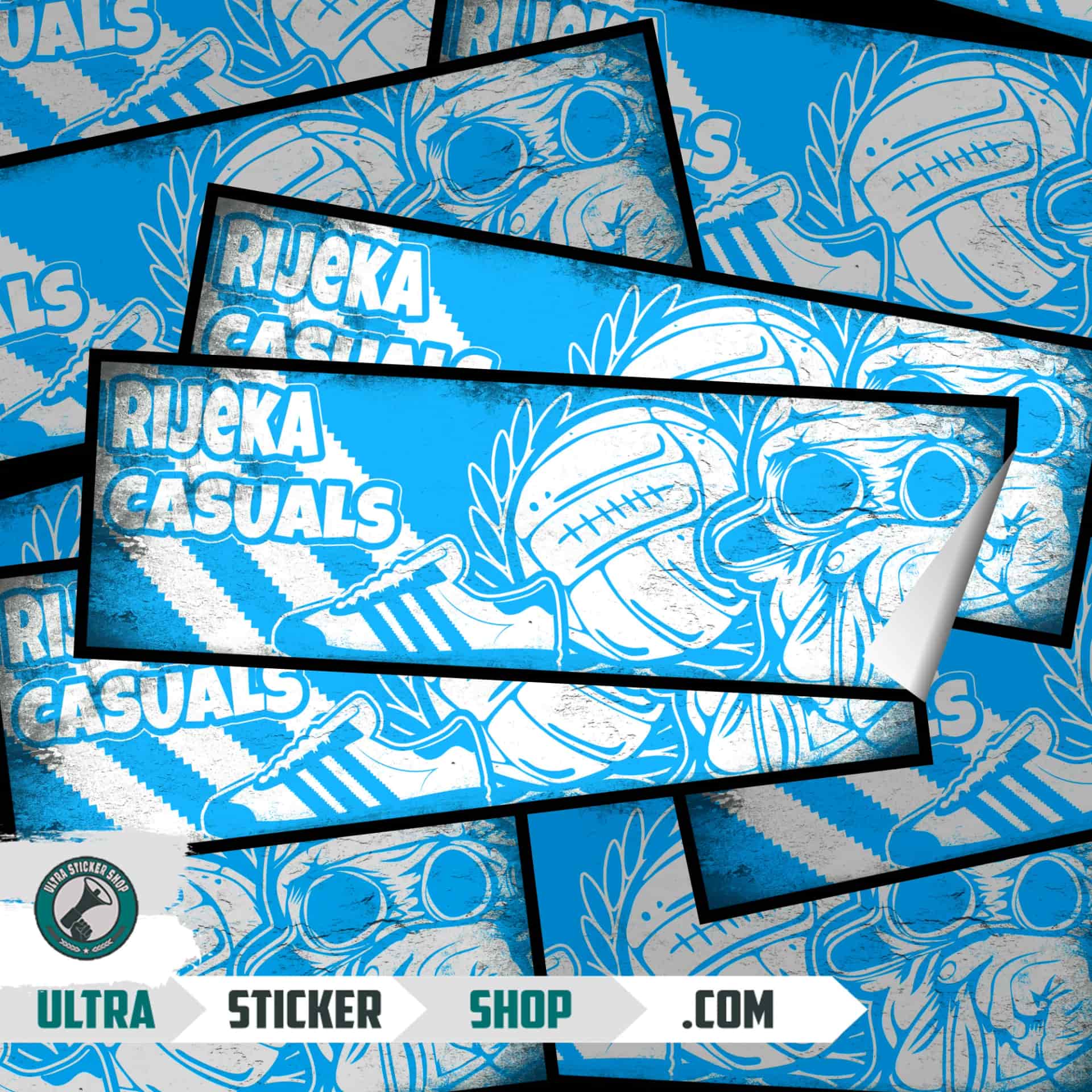 Rijeka casuals Aufkleber