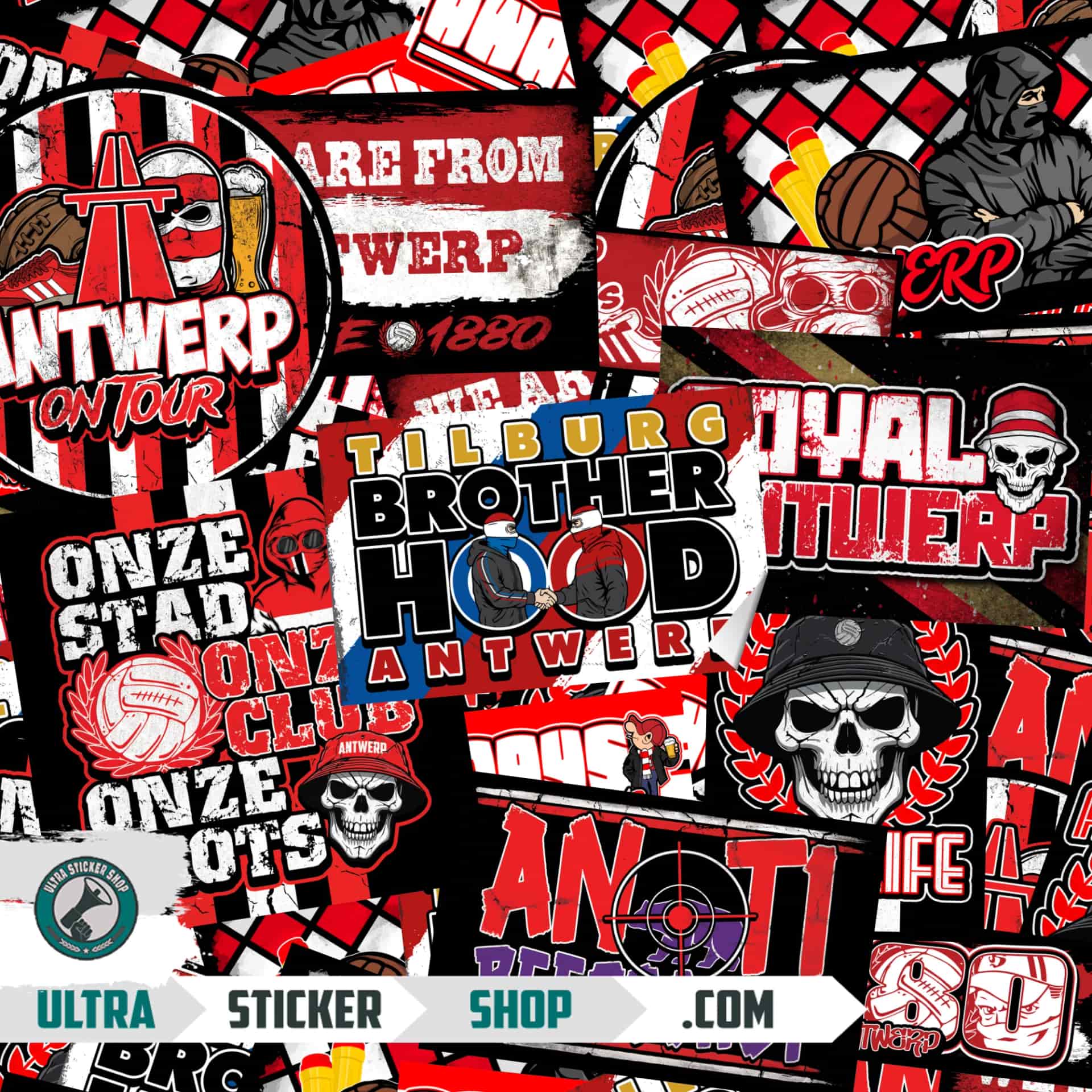 Royal Antwerp Sticker-Mix