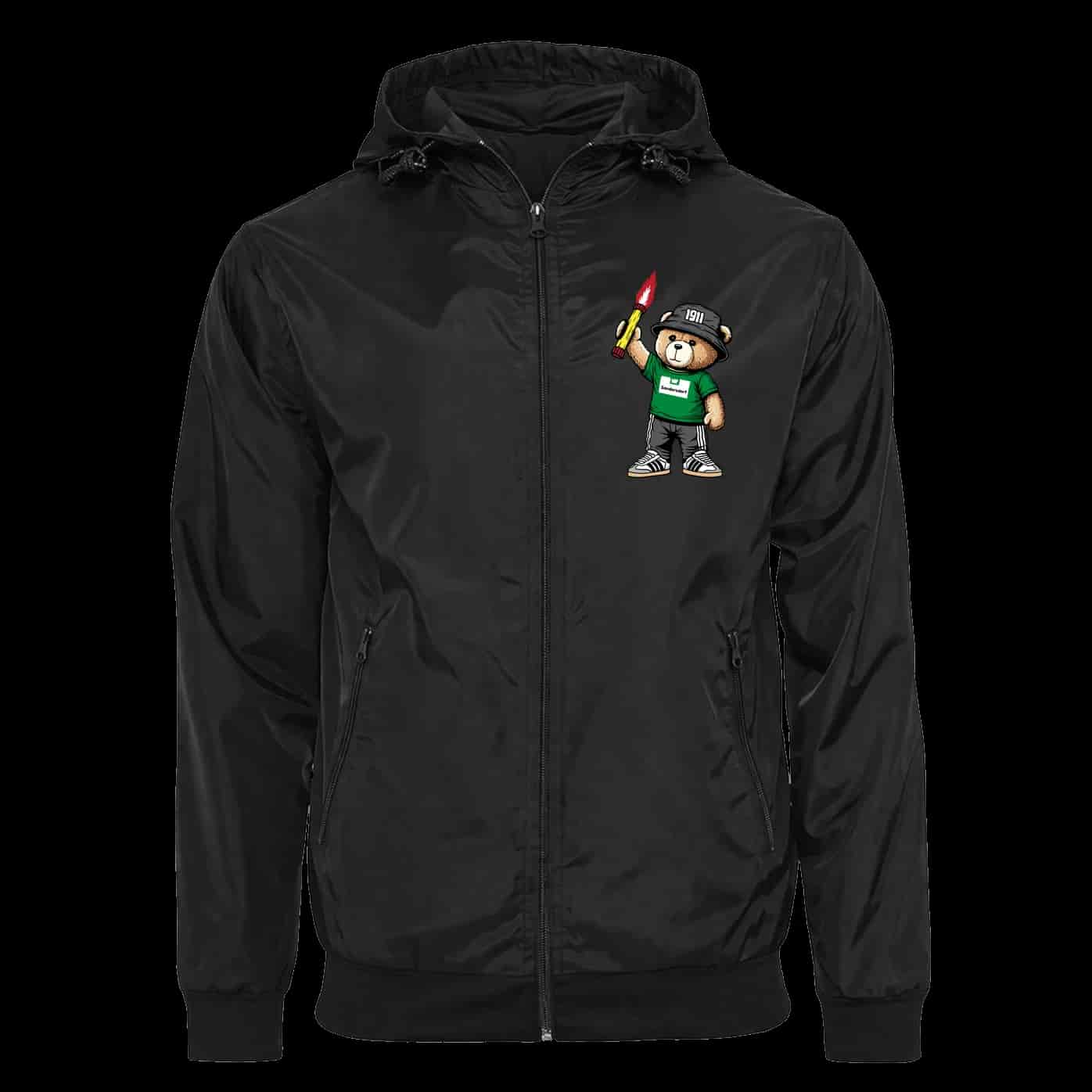 Sandersdorf 1911 bear Chaqueta con capucha balaclava desmontable