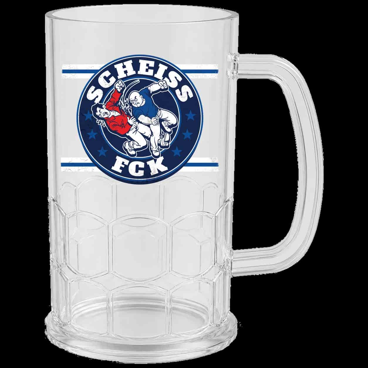 scheiss fck Шоља за пиво