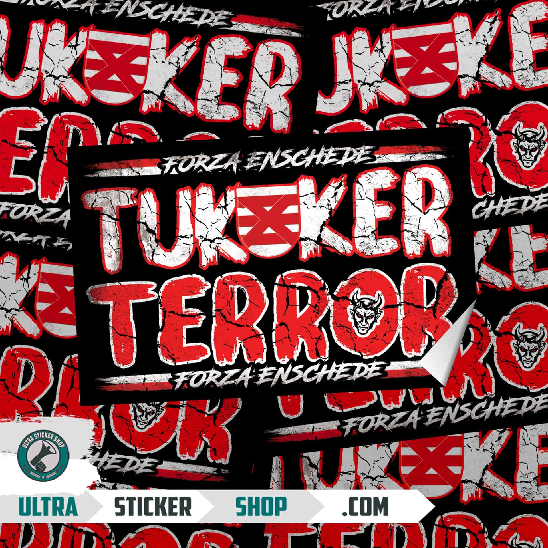 Tukker terror Pegatinas